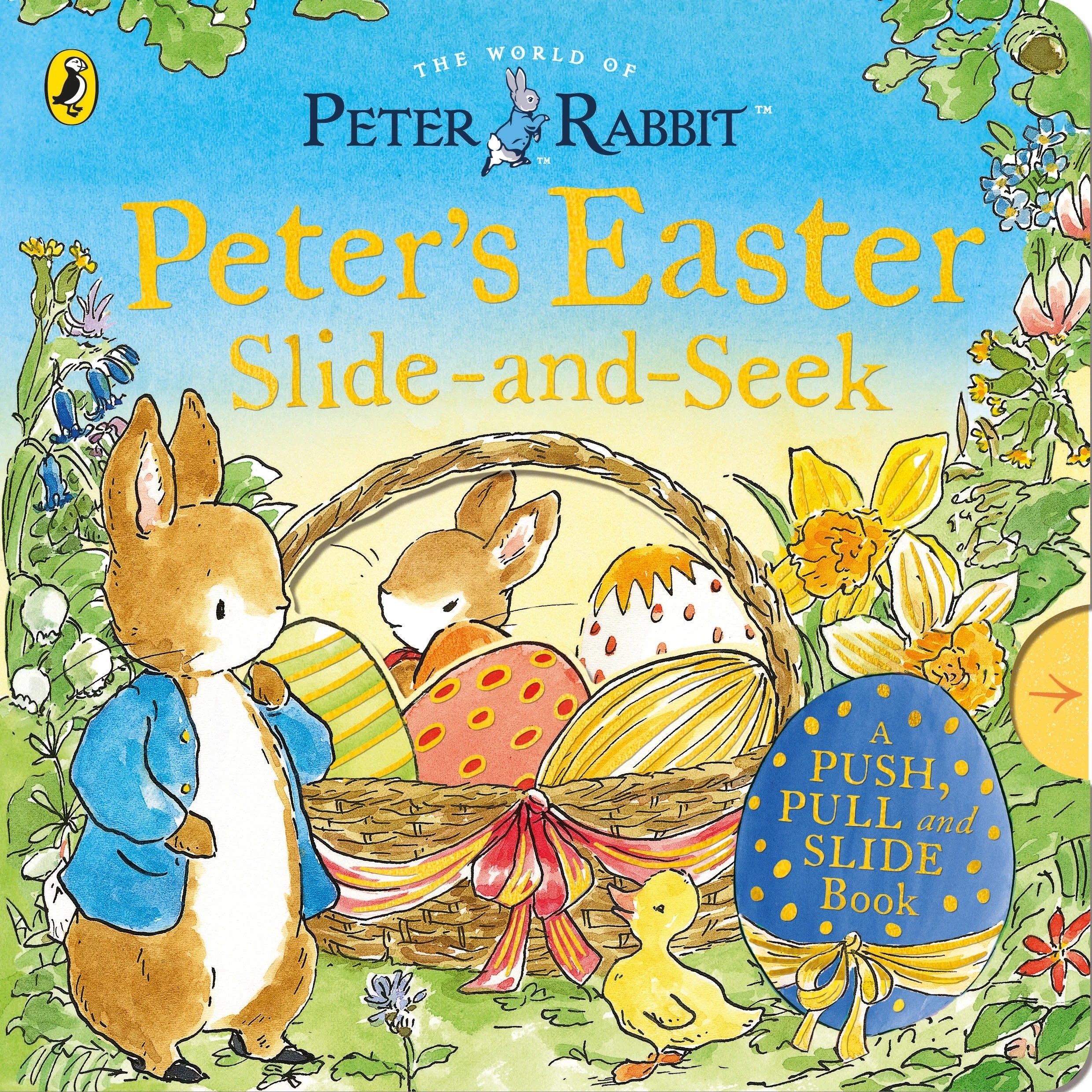 1 The World of Peter Rabbit: Peter's Easter Slide-and-Seek by Beatrix Potter - A Push, Pull and Slide Book, 1 of 4
