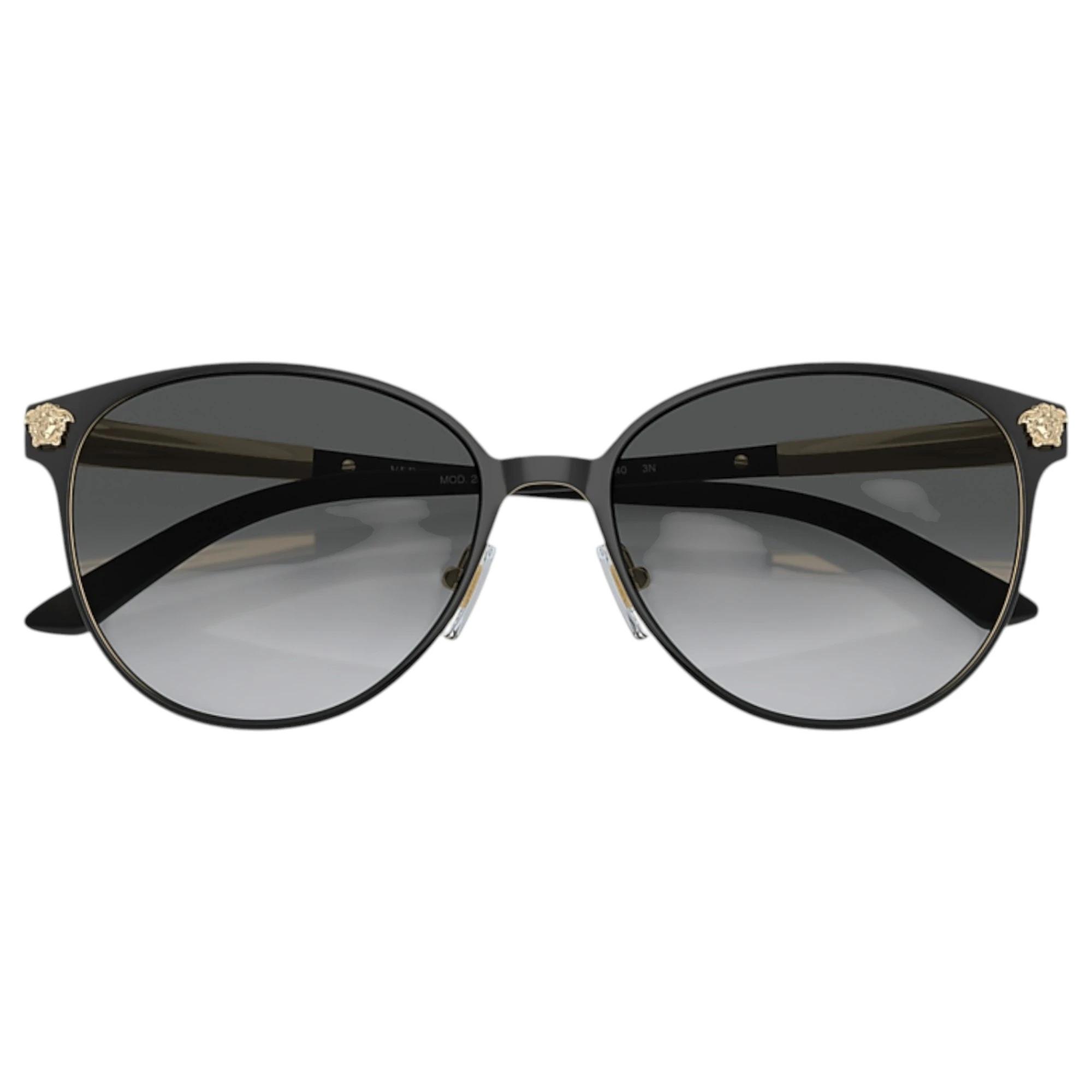 4 Versace Women VE2168 1377T3 Phantos Grey Gradient Sunglasses BLACK, 4 of 5