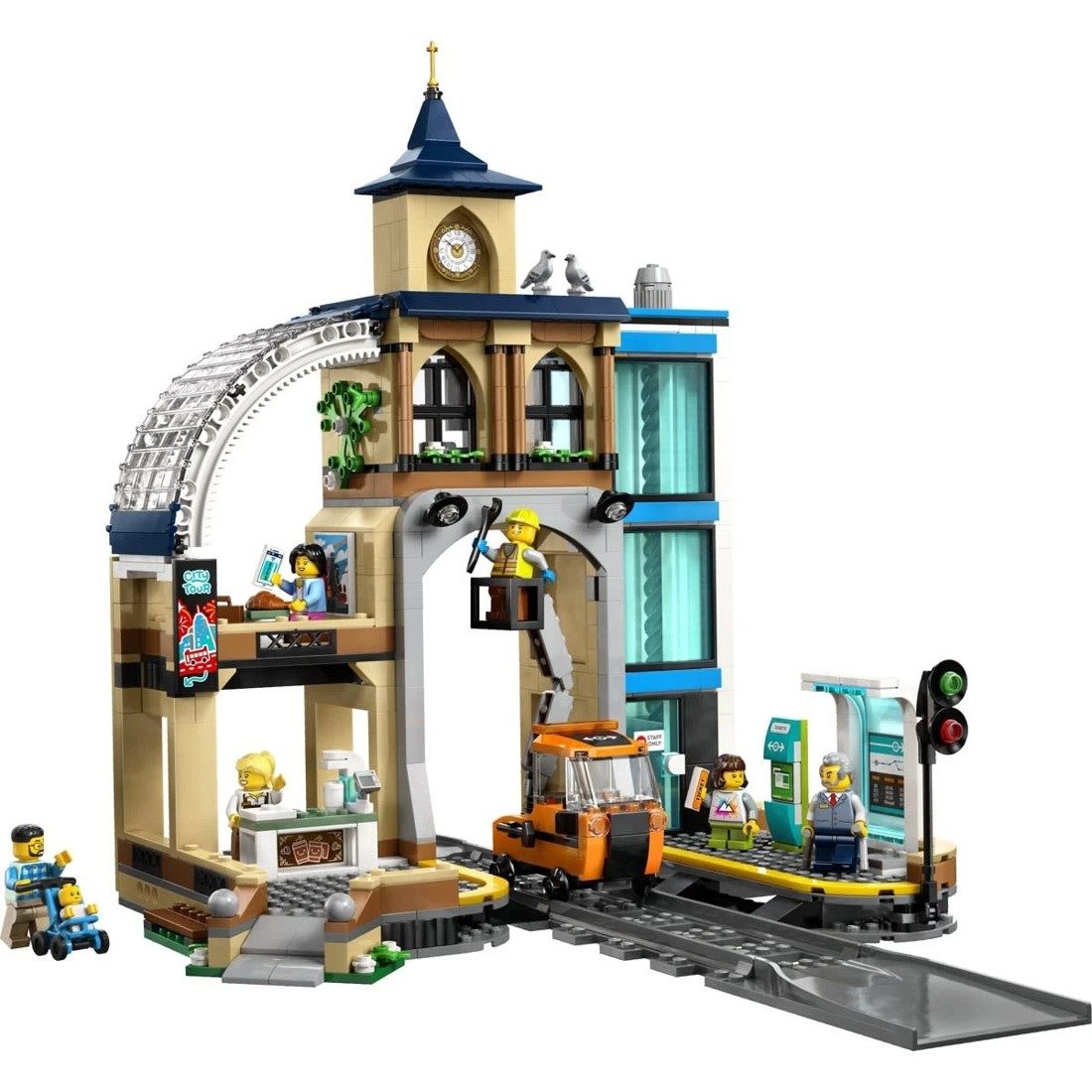 3 LEGO City Central Train Station 60469, 3 of 10