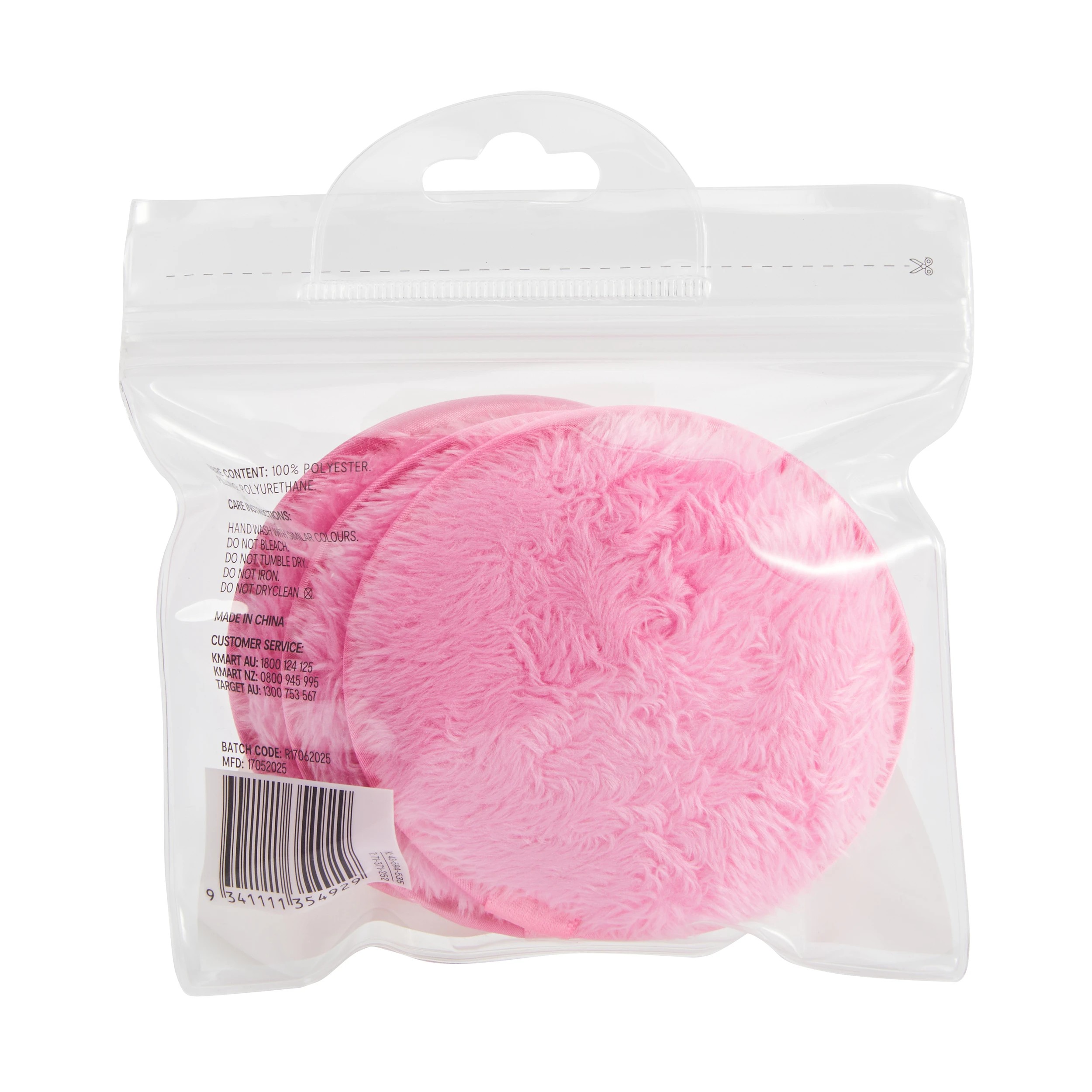 6 OXX Skincare 3 Pack Facial Cleansing Cloths - Pink, 6 of 6