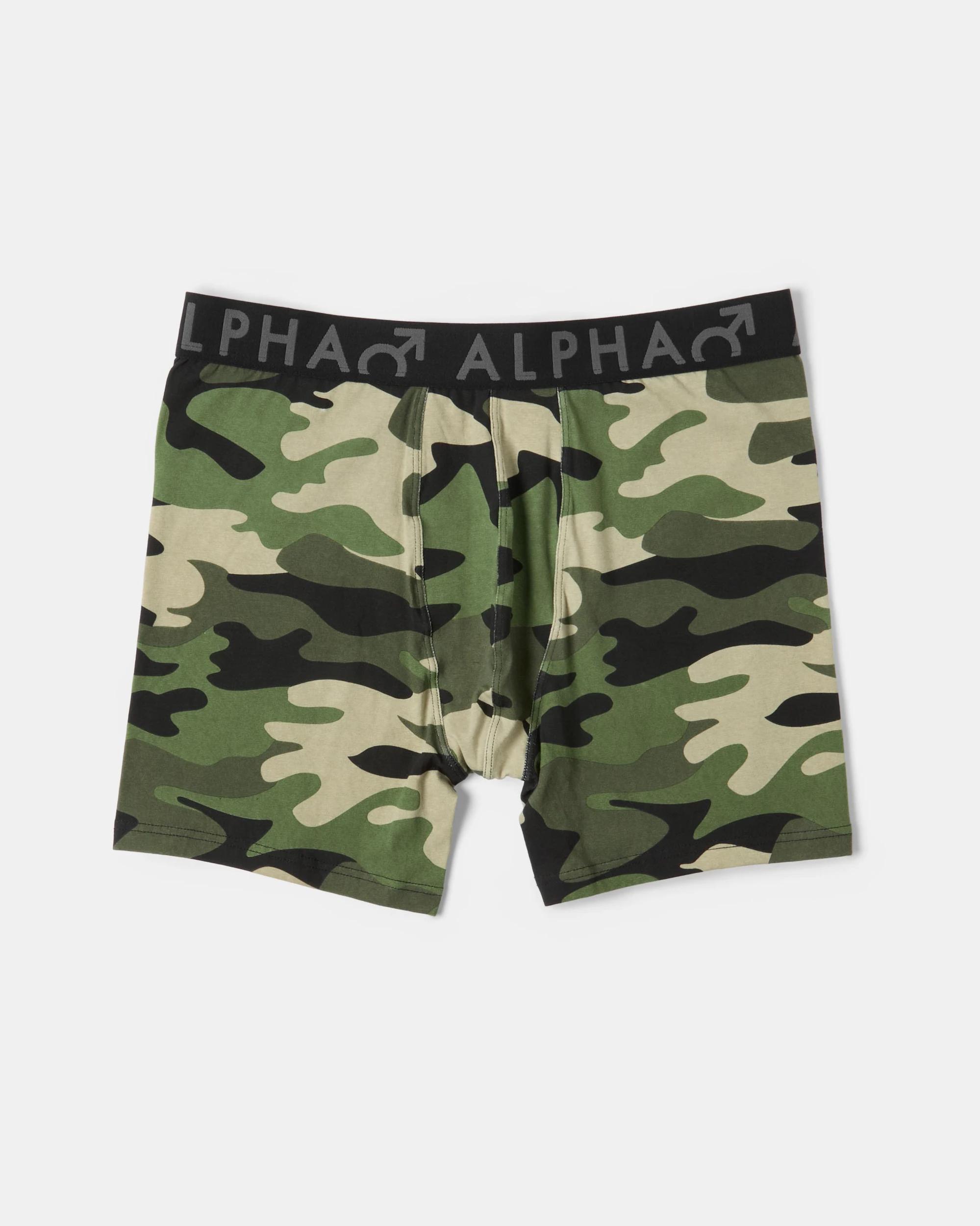 10 3 Pack Mid Length Print Trunks Multi Camo, 10 of 10