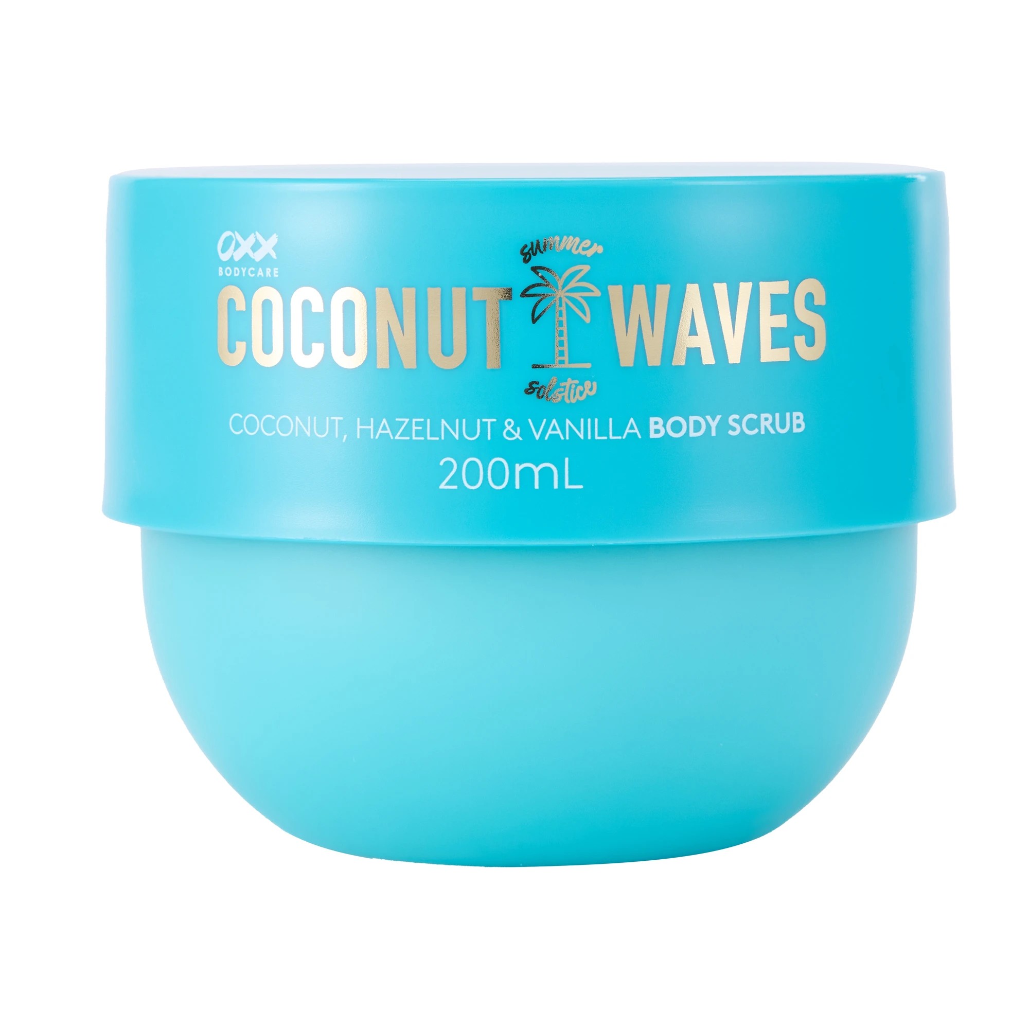 1 OXX Bodycare Coconut Waves Summer Solstice Body Scrub 200ml - Coconut, Hazelnut and Vanilla, 1 of 6