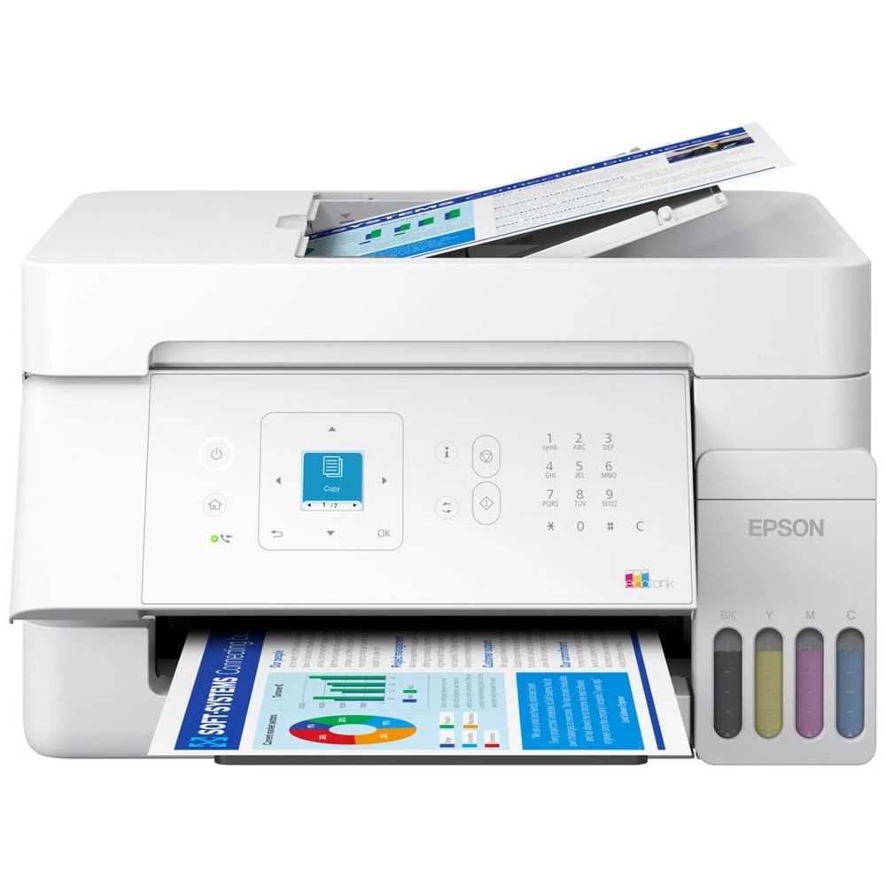 1 Epson Ecotank ET-4900 Multifunction Printer, 1 of 9