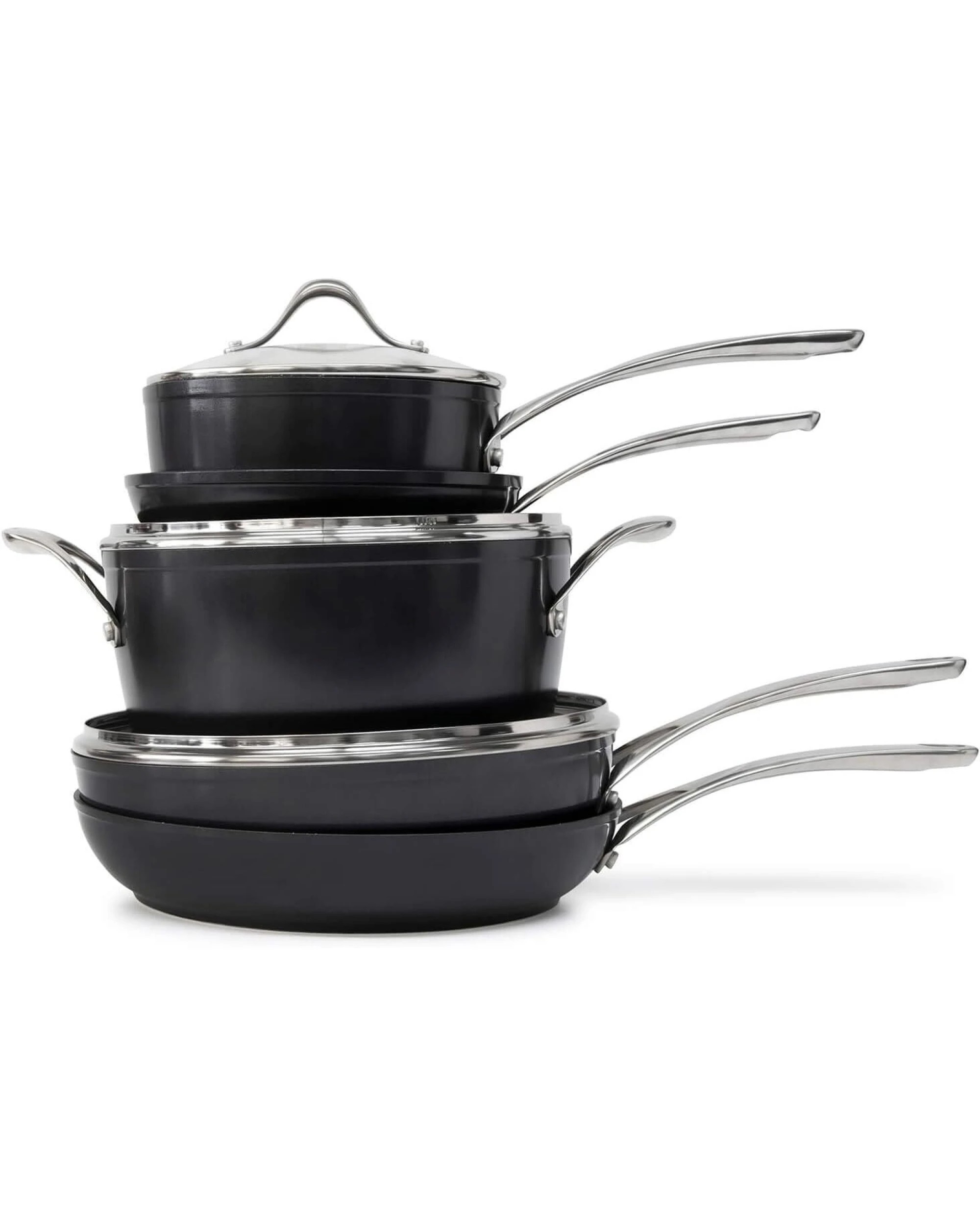 7 salt&pepper Tan-ium Cookware Set 5 Piece Cookware Set, 7 of 7