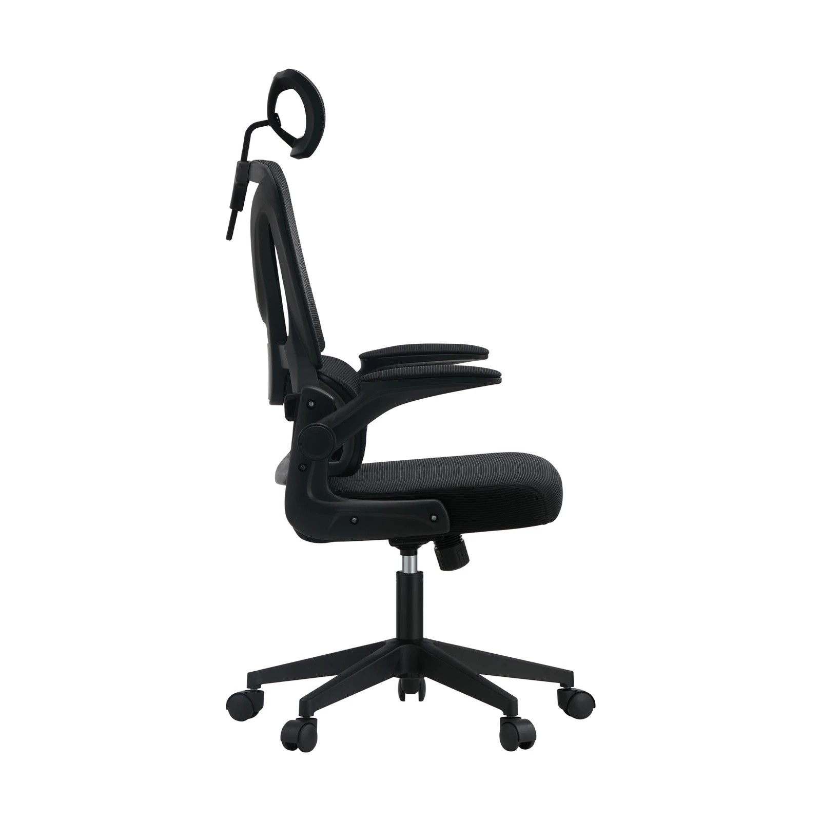 7 Oikiture Mesh Office Chair D-shape
 - Black, 7 of 10