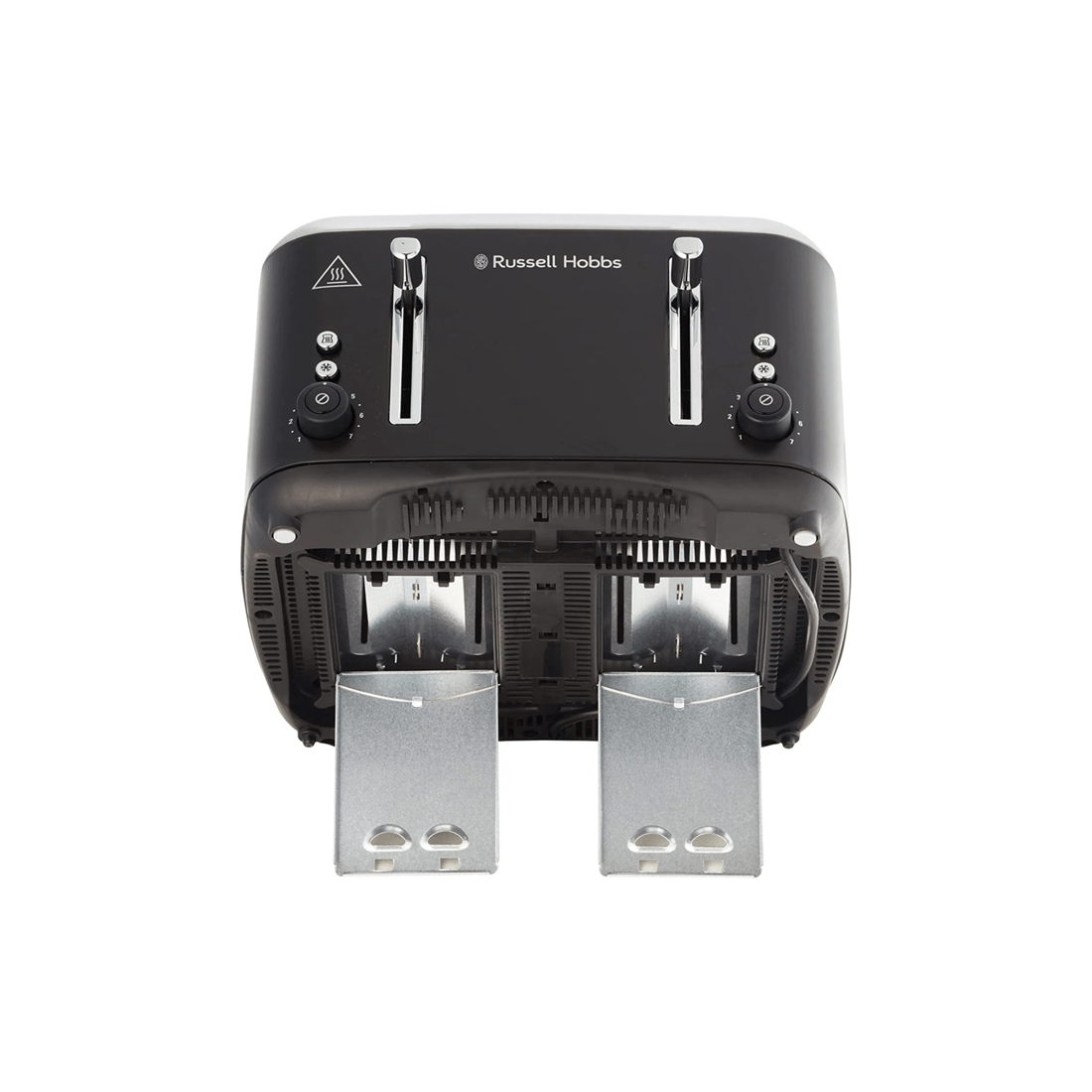 3 Russell Hobbs Rht514blk Addison 4-slice Bread/sandwich Toaster Ss Matte Black
 - Black, 3 of 5