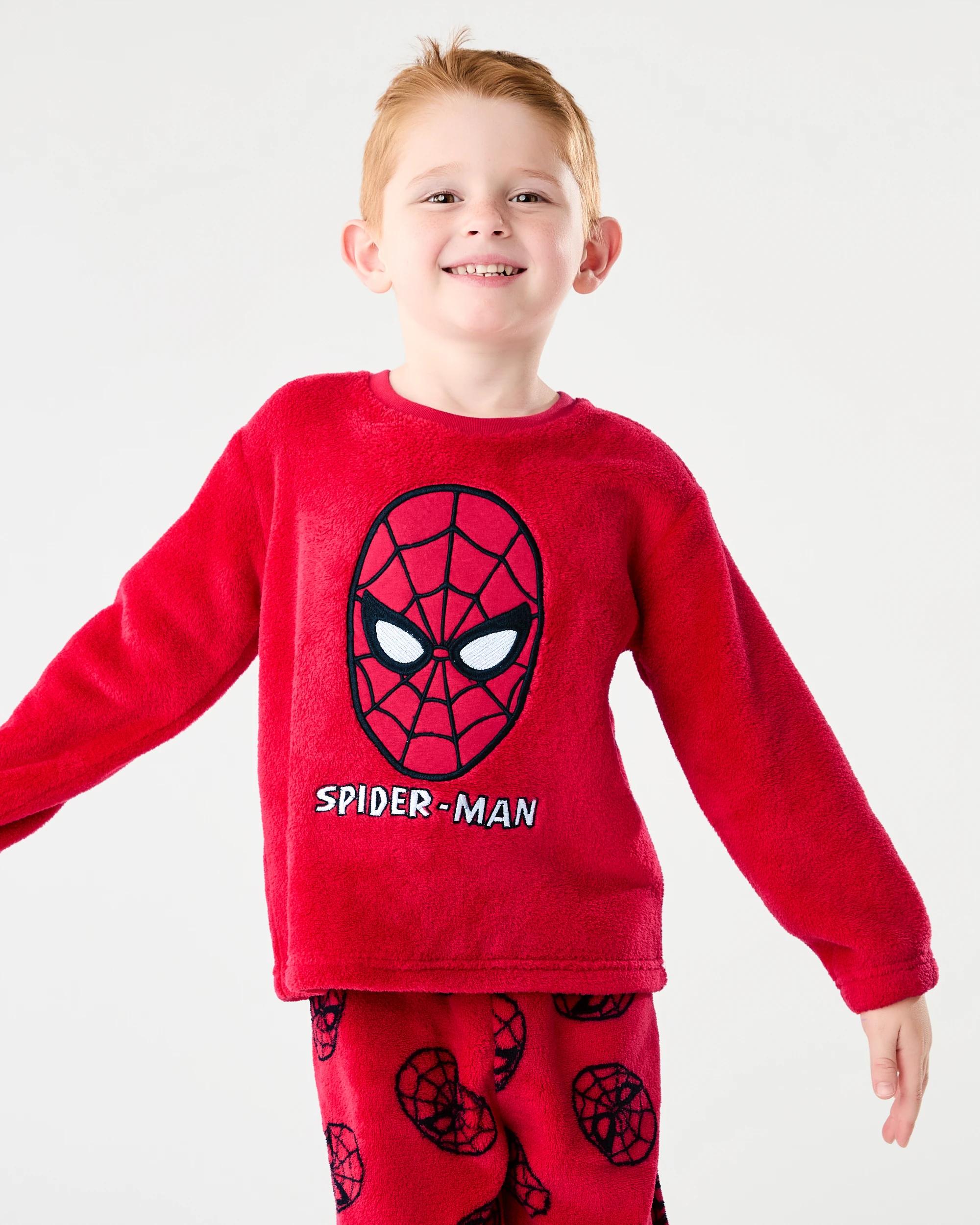 3 Spider-Man License Fluffy Pyjama Set Spiderman, 3 of 9