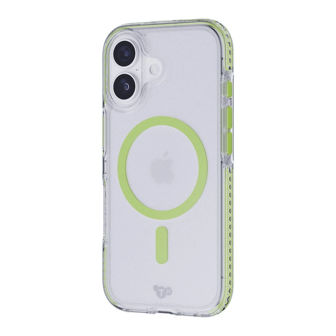 3 Tech21 EvoCrystal iPhone 17 MagSafe Case Green, 3 of 5