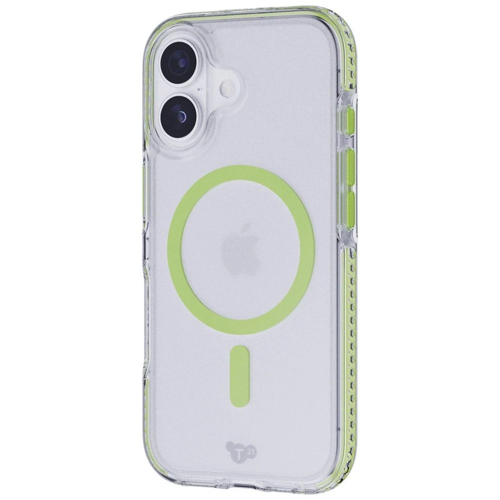 3 Tech21 EvoCrystal iPhone 17 MagSafe Case Green, 3 of 5
