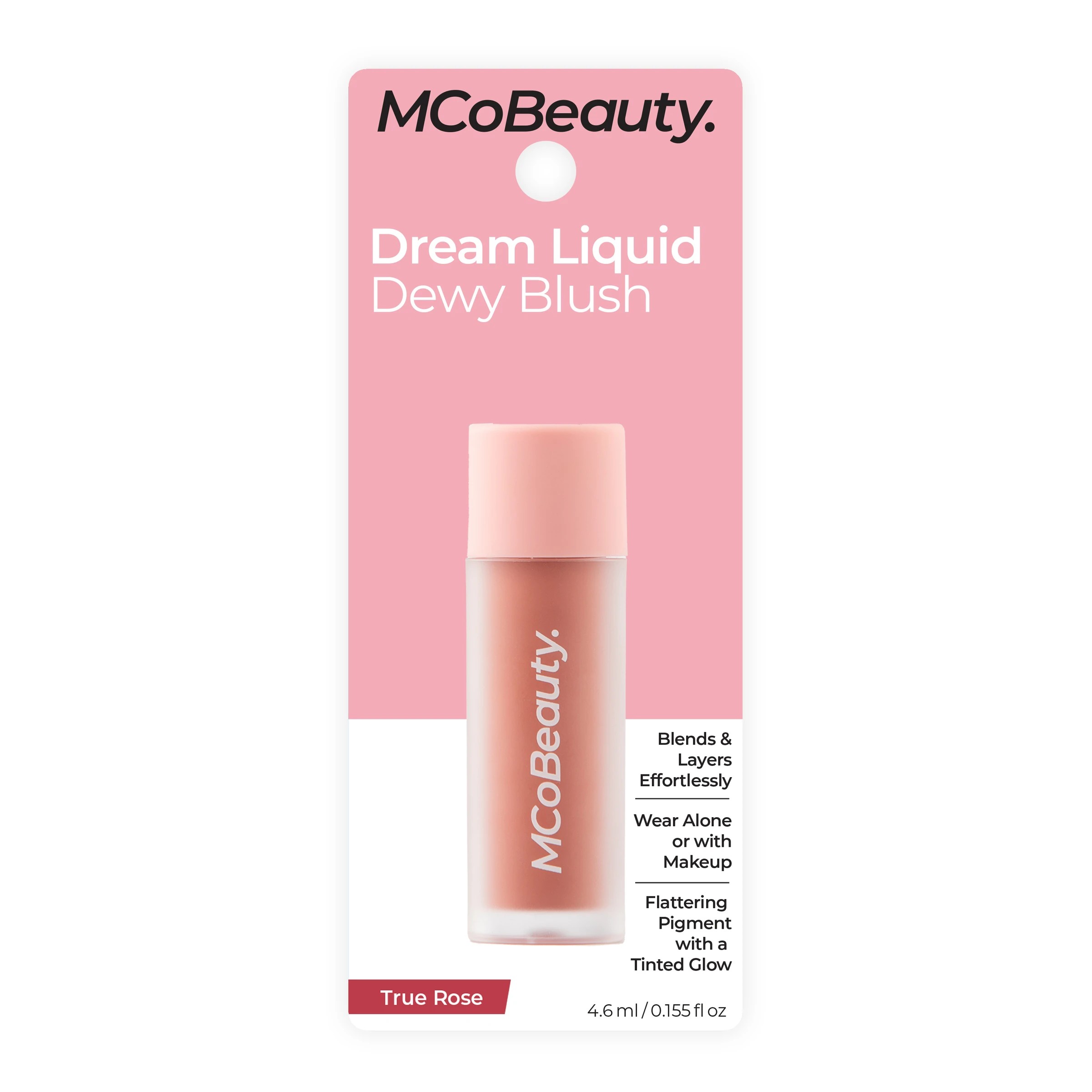 1 MCoBeauty Dream Liquid Dewy Blush - True Rose, 1 of 8
