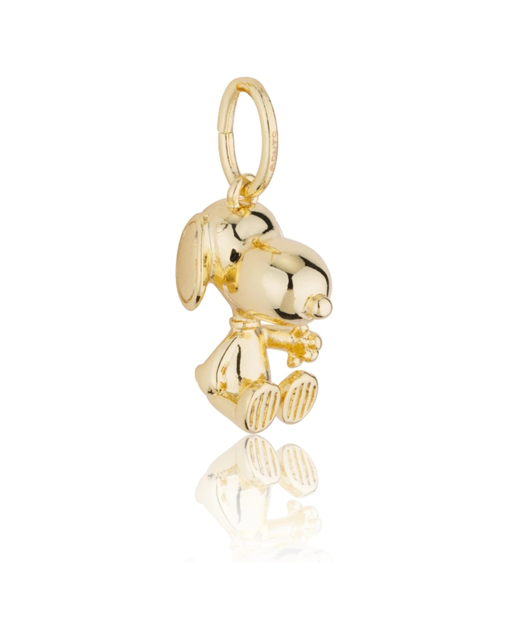1 Couture Kingdom Peanuts Snoopy Charm Pendant Jewellery Accessory - Gold, 1 of 2