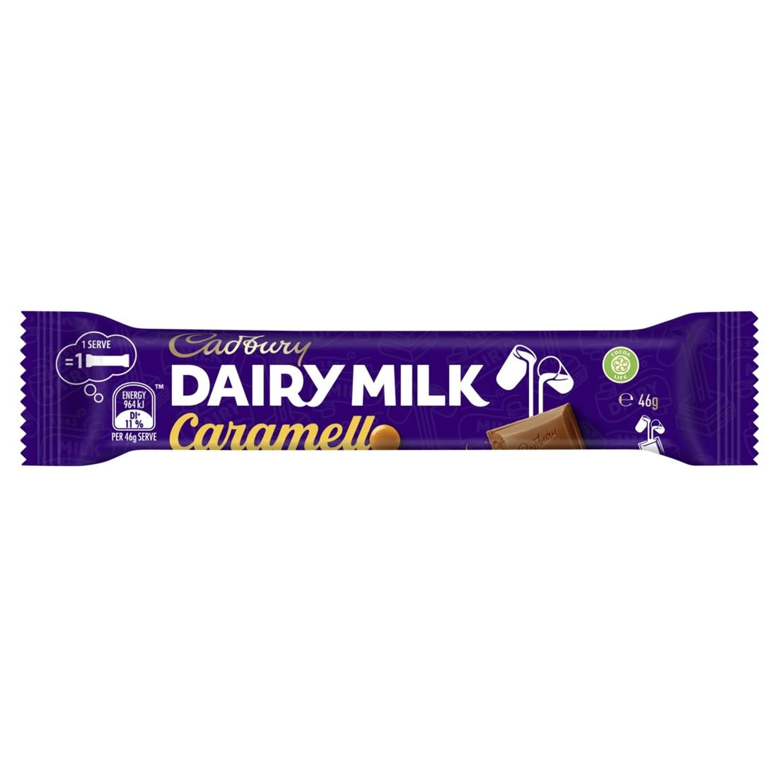 1 Cadbury Dairy Milk Caramello Bar 46g, 1 of 3