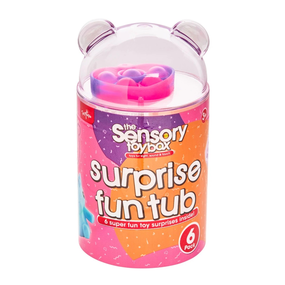 6 6 Pack ToyMania The Sensory Toy Box Surprise Fun Tub - Assorted, 6 of 9