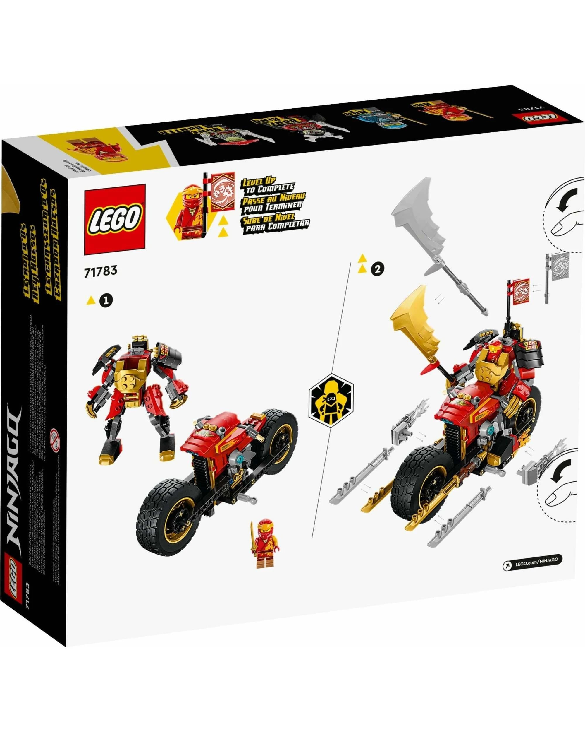 5 LEGO Ninjago Series 71783 Kai's Mech Rider EVO, 5 of 5