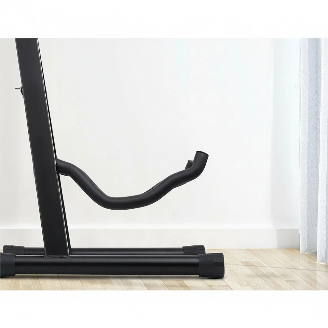 3 Alpha Guitar Stand Folding Portable Floor Rack Holder - Black, 3 of 4
