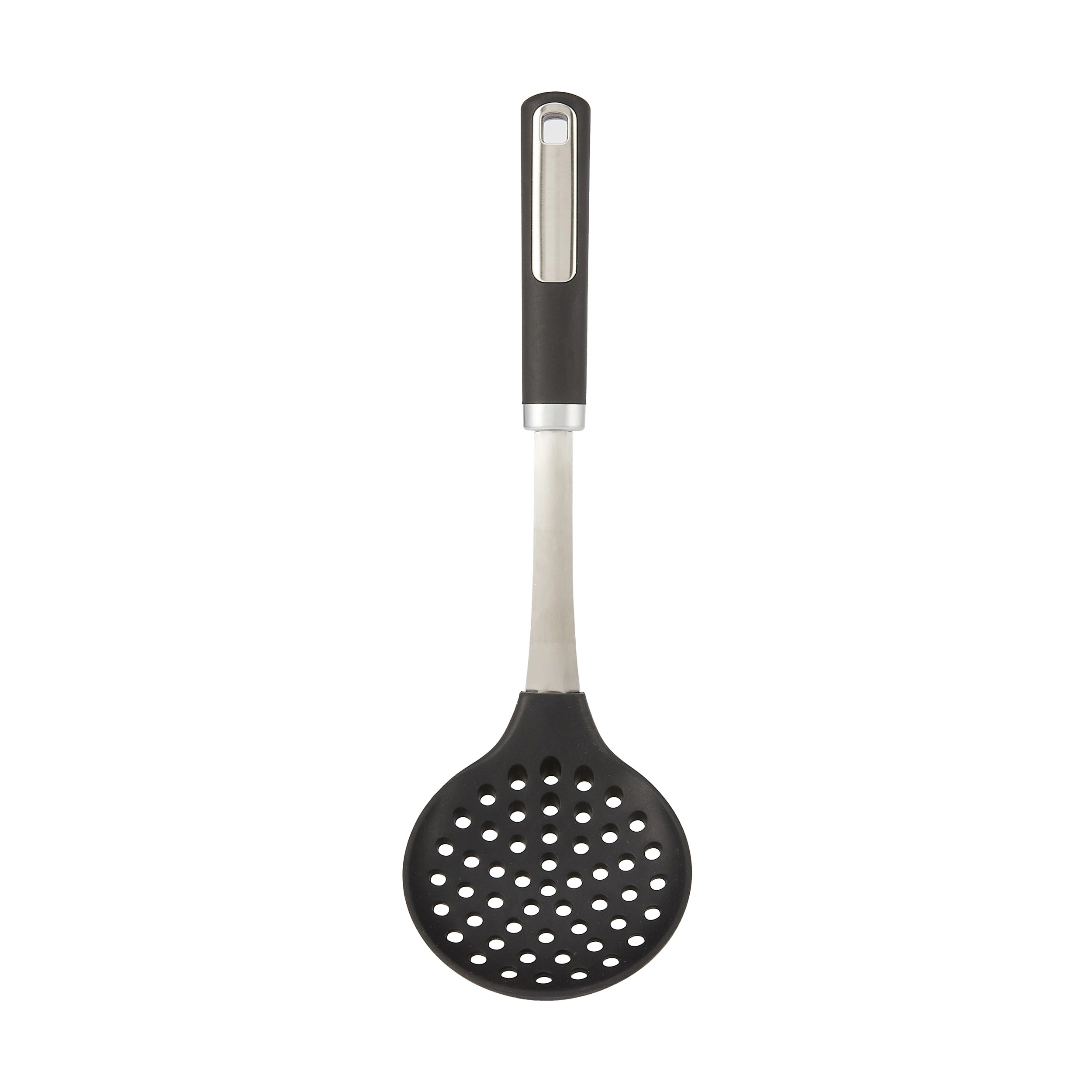 1 Silicone and Stainless Steel Skimmer with Soft Touch Handle, 1 of 5