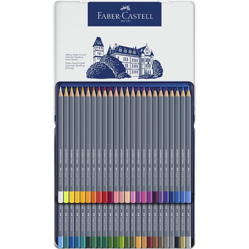 2 Faber-Castell Goldfaber Aqua Watercolour Pencils 48 Pack, 2 of 3