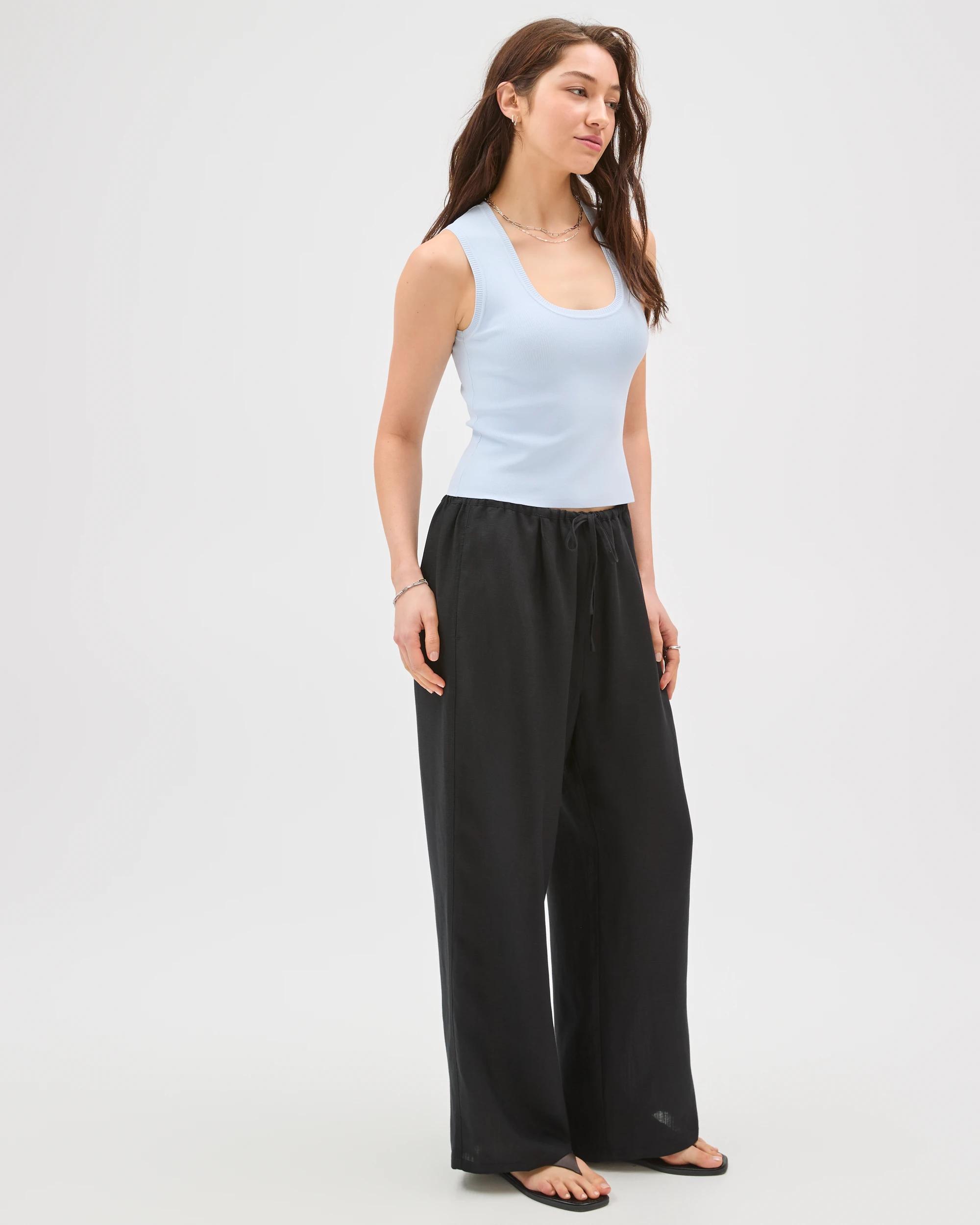2 Lily Loves Wide Leg Pants BLACK, 2 of 6