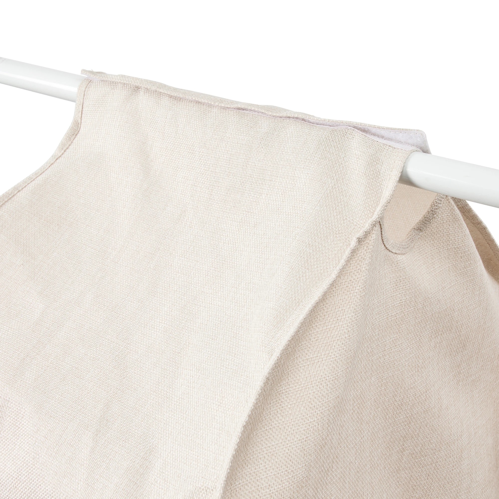 7 Linen Look Garment Bag with Window, 7 of 7