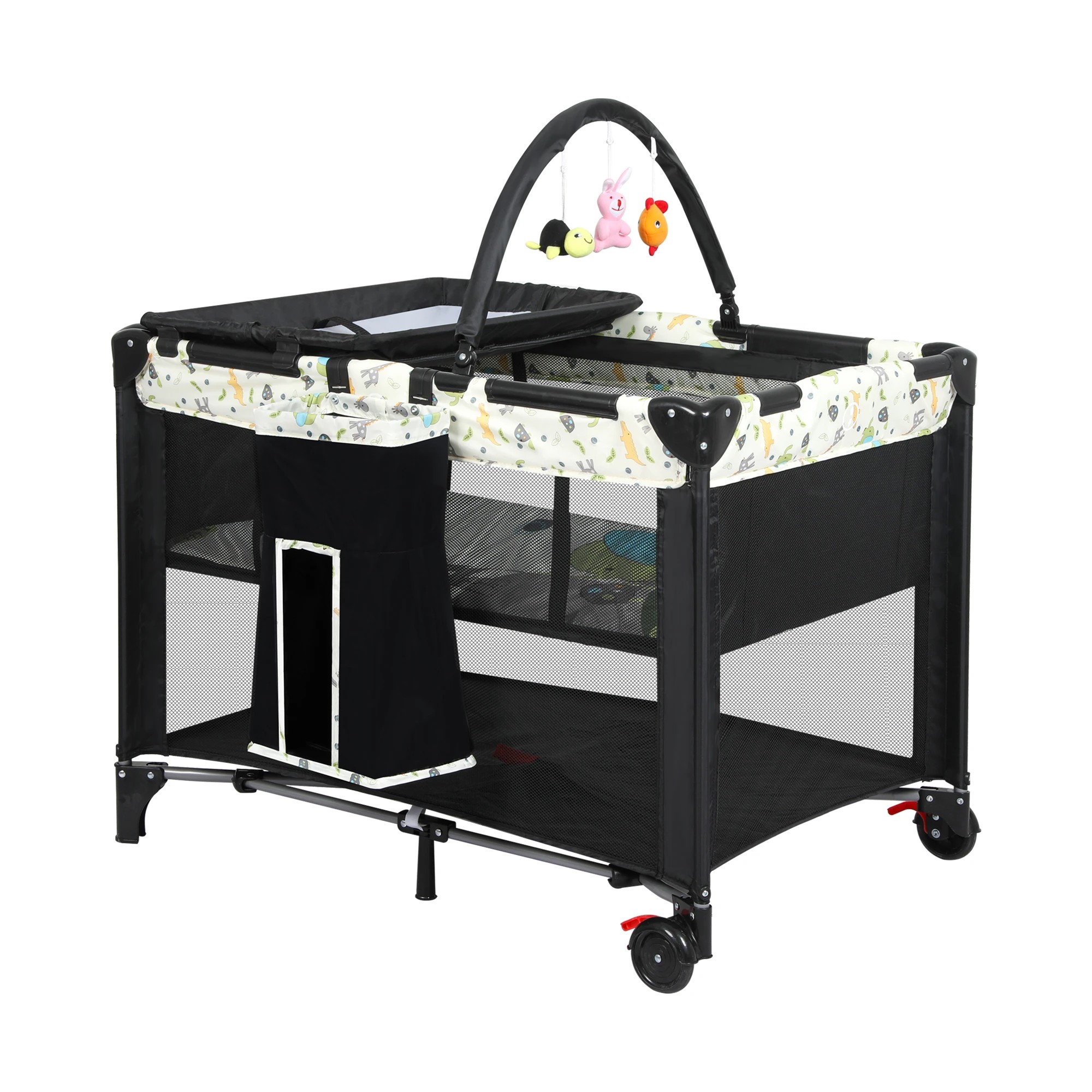 1 Bopeep 3-in-1 Portable Travel Baby Cot Crib, 1 of 6