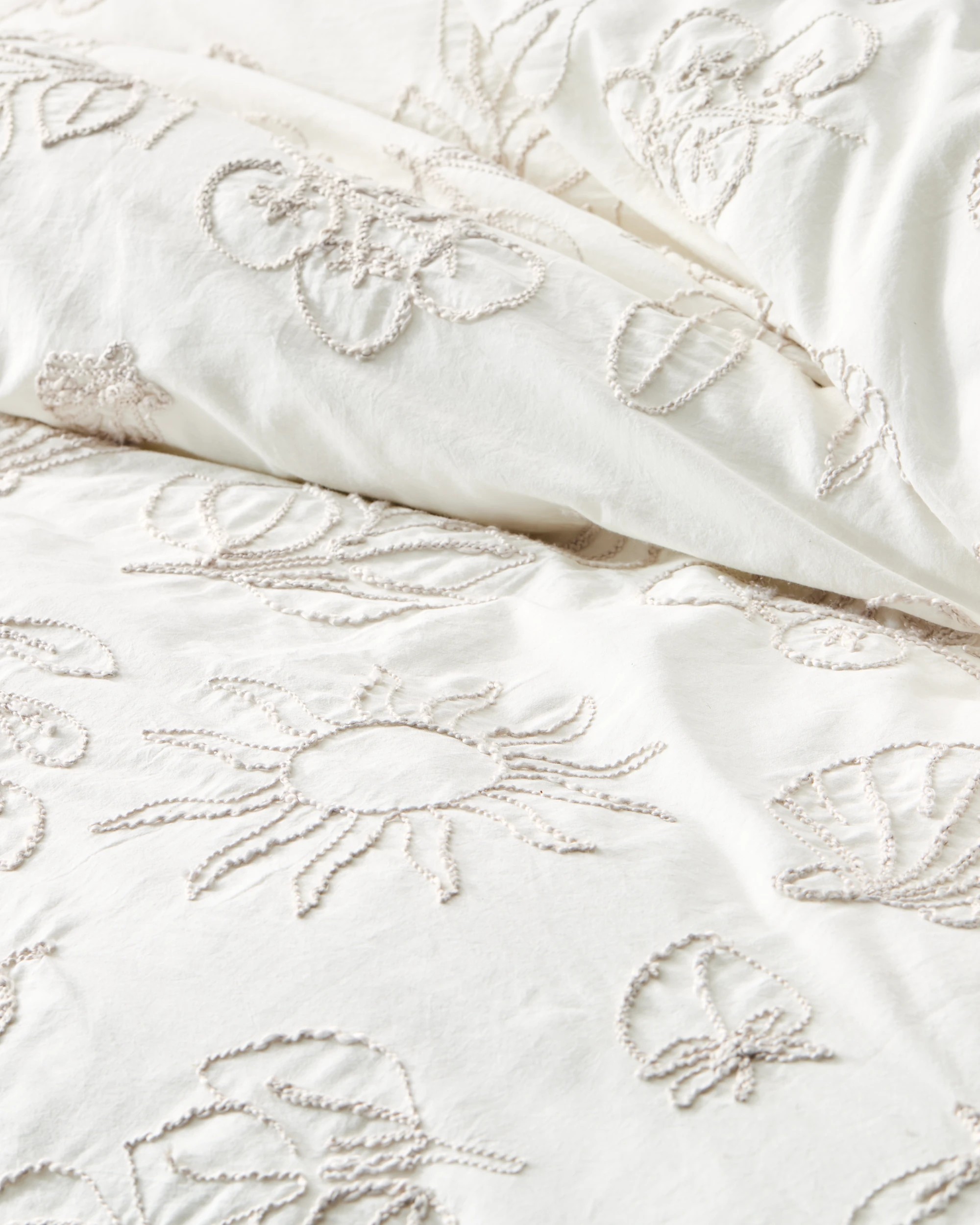 8 Target Lunar Embroidered Cotton Quilt Cover Set - King Bed - White, 8 of 8