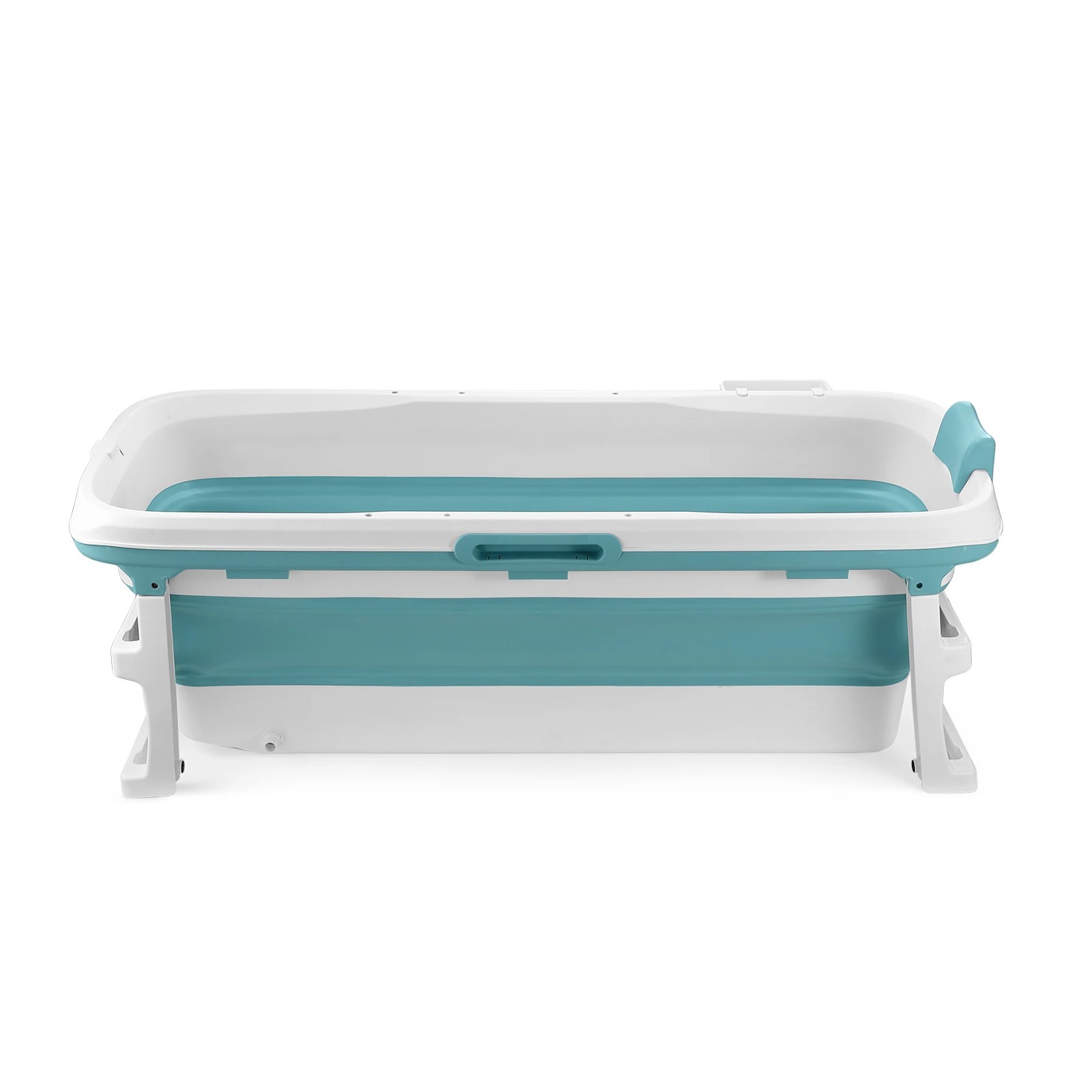 7 LUXSUITE Large Bath Tub Soaking Water Bathtub Spa Shower Foldable Portable Bathroom Freestanding Collapsible Modern Baby, 7 of 10