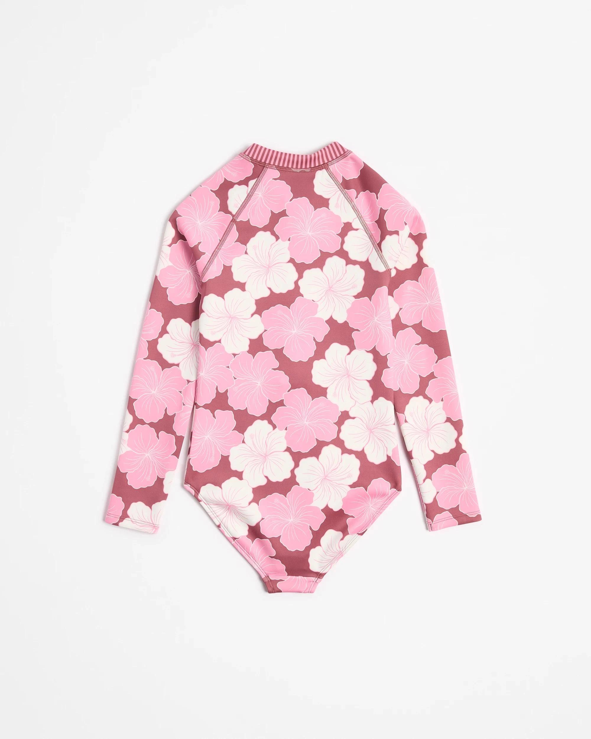 3 Target Long Sleeve Swim Surfsuit HIBISCUS, 3 of 3