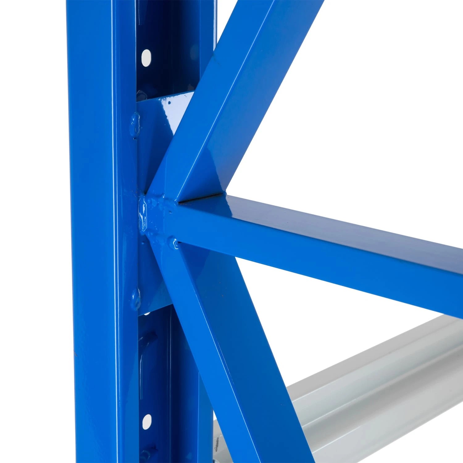 7 Centurion Standard 2 Bay 4M Wide Heavy DutyShelving 400kg - Blue, 7 of 9