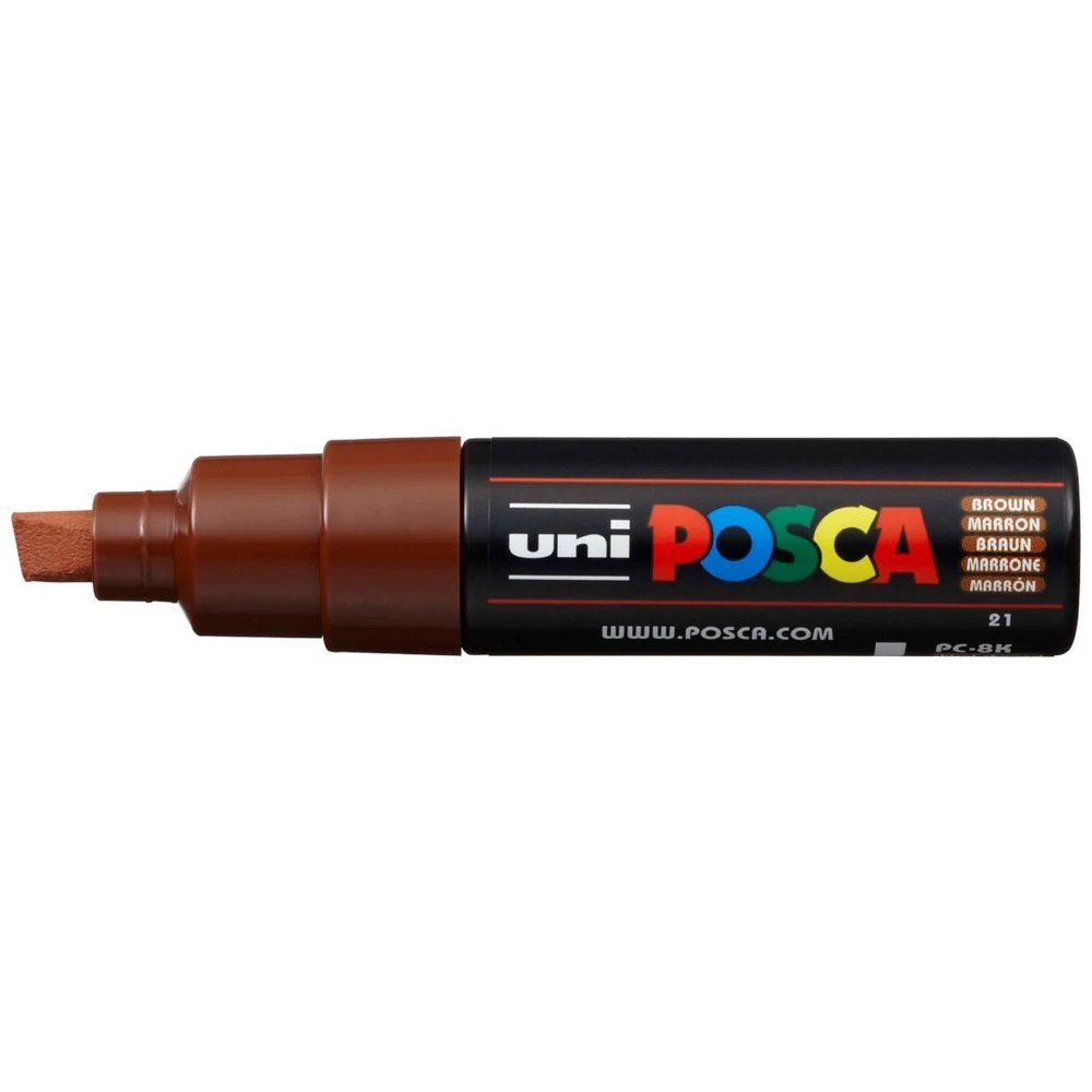 1 POSCA PC 8K Paint Marker Brown, 1 of 5