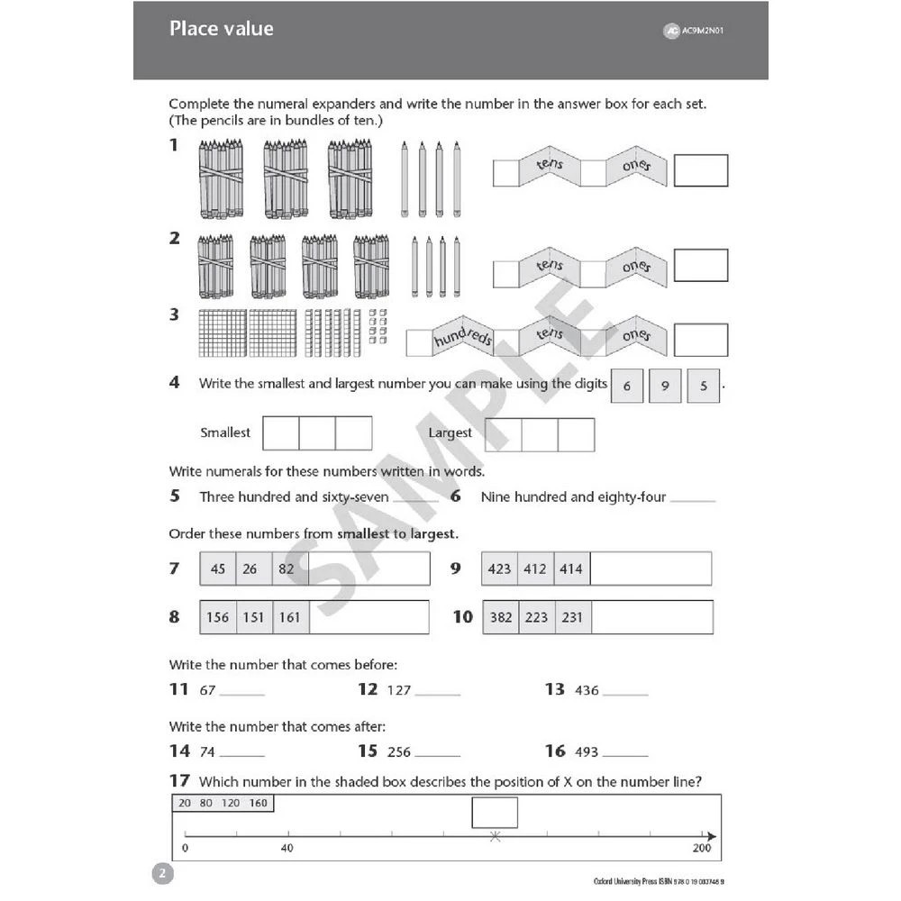 4 Maths Plus Australian Curriculum Value Pack Year 2, 4 of 5