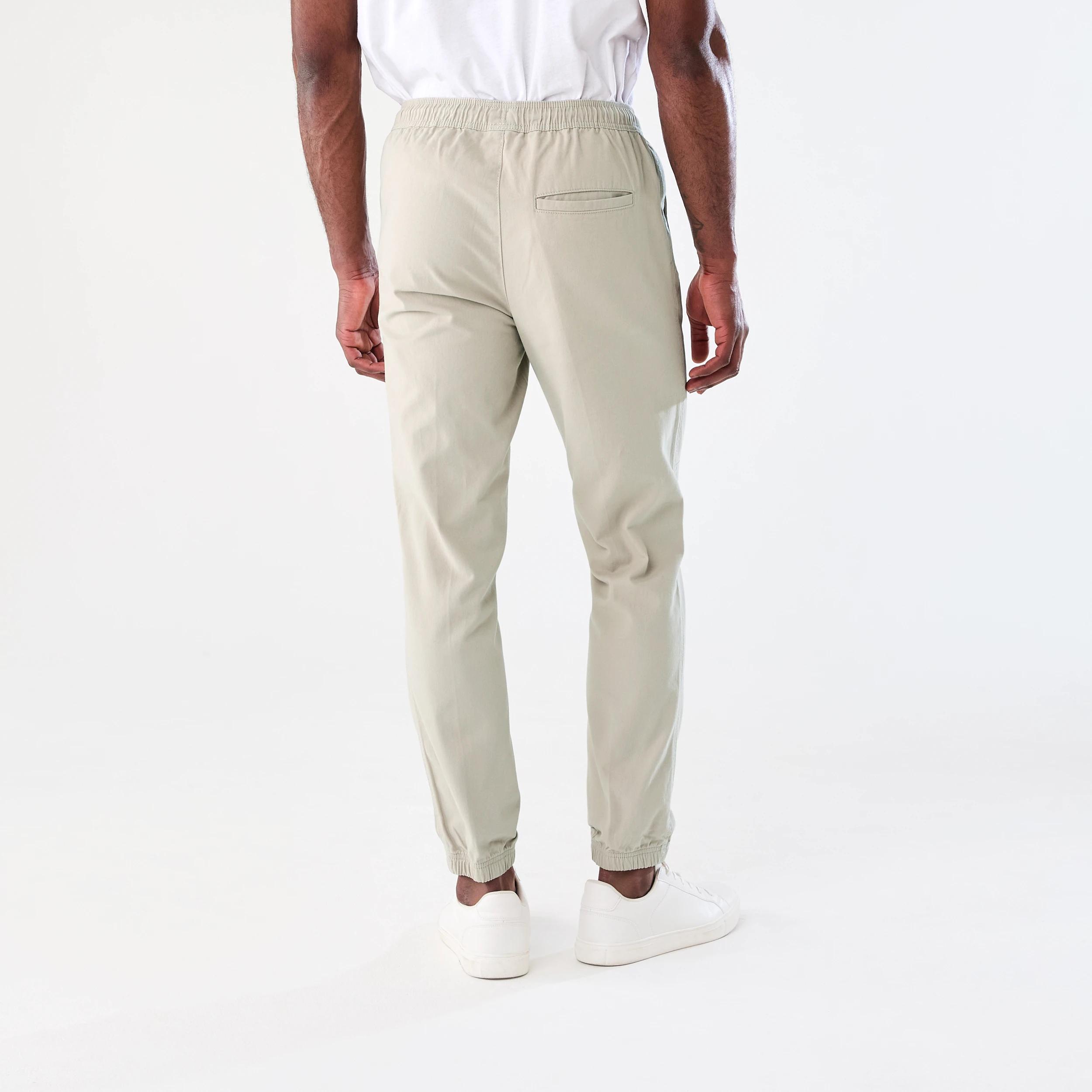 3 Elastic Waist Cuffed Joggers Bge Ntrl, 3 of 7