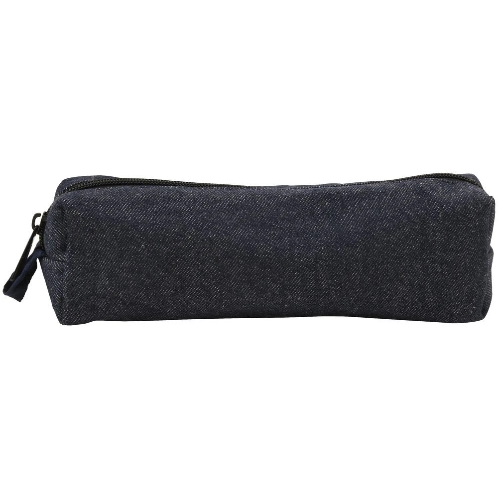3 Otto Cotton Tube Pencil Case Denim, 3 of 3