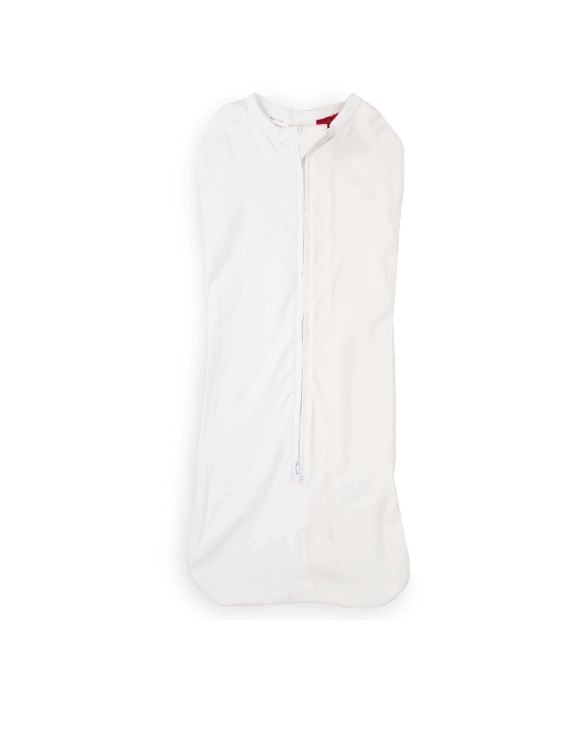 1 Babystudio Swaddle Pouch Organic Cotton Small (0-3 Months) - Bright White, 1 of 2