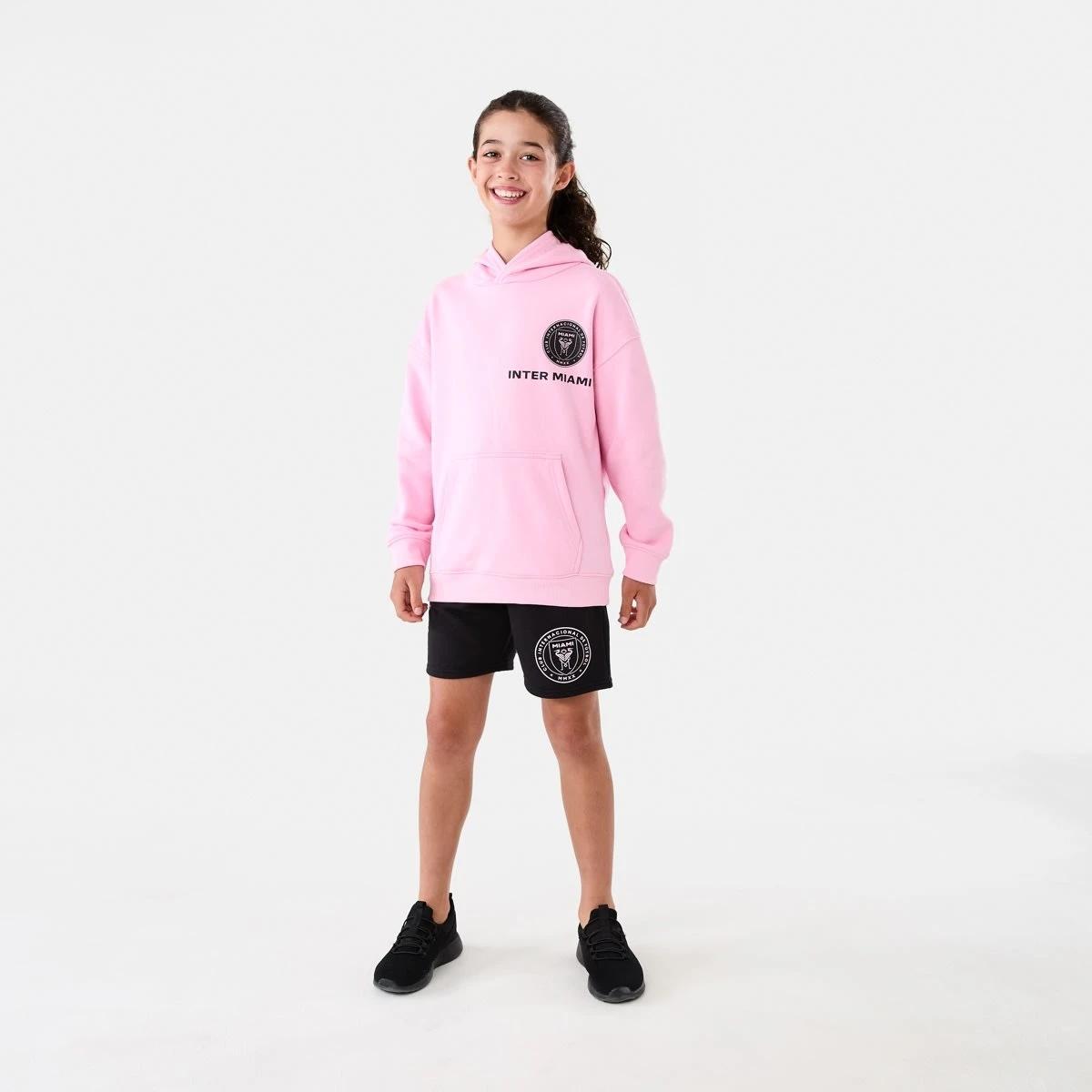 7 Official Inter Miami Kids Hoodie True Pink, 7 of 10