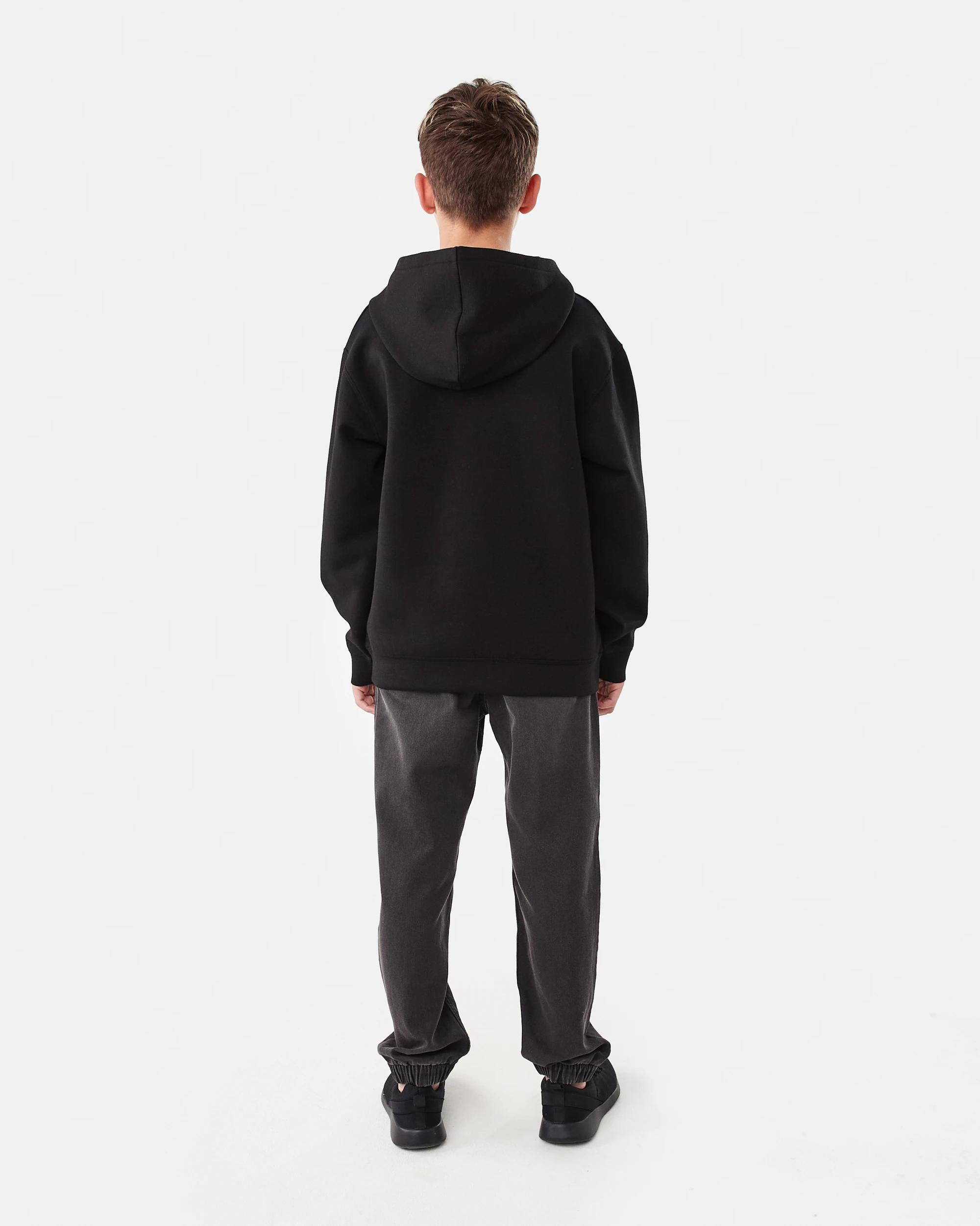6 Active Kids Print Hoodie Blk Active, 6 of 6