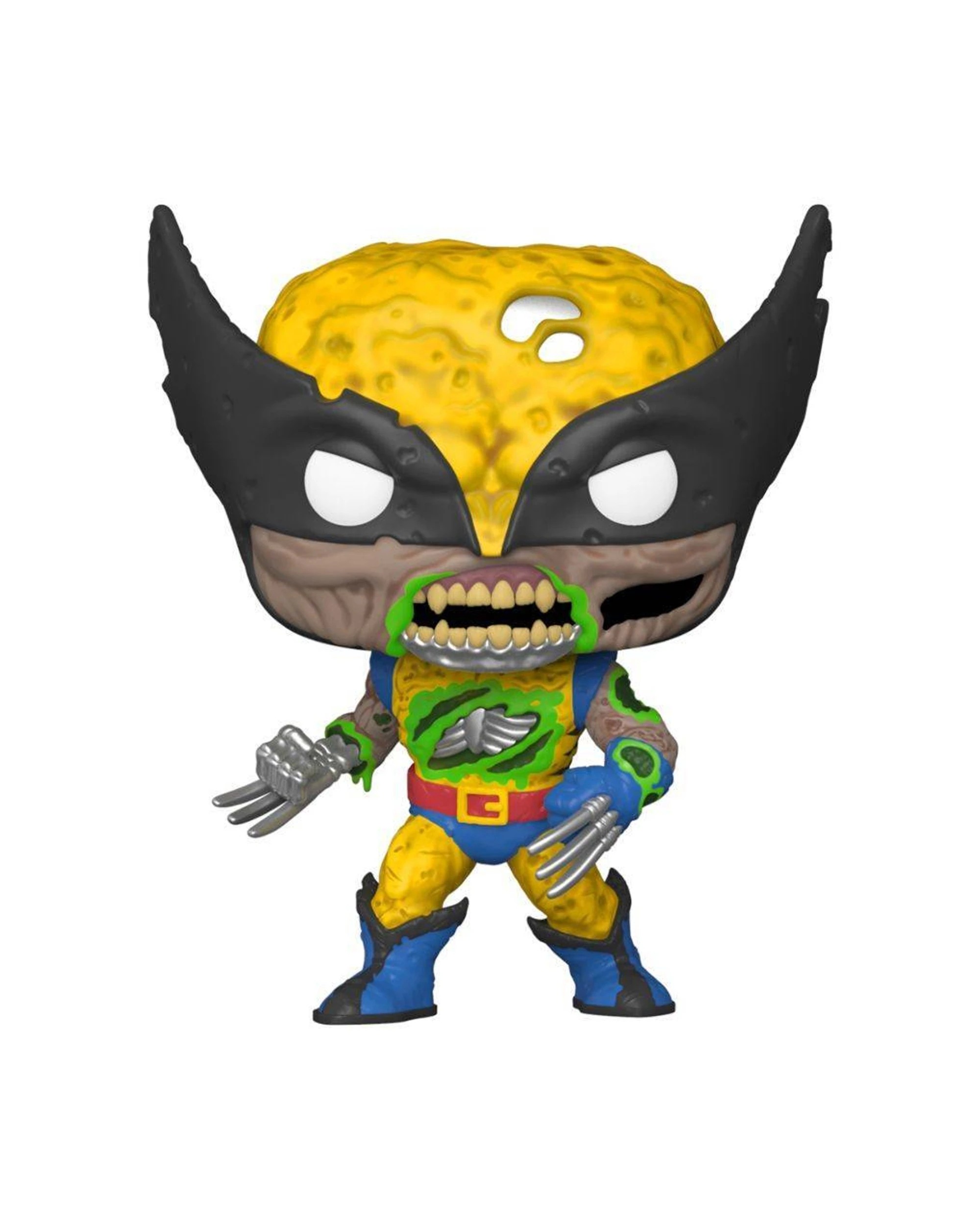 1 Pop Vinyl Figurine Marvel Zombies Wolverine 10cm Action Figure Collectible - Yellow, 1 of 3