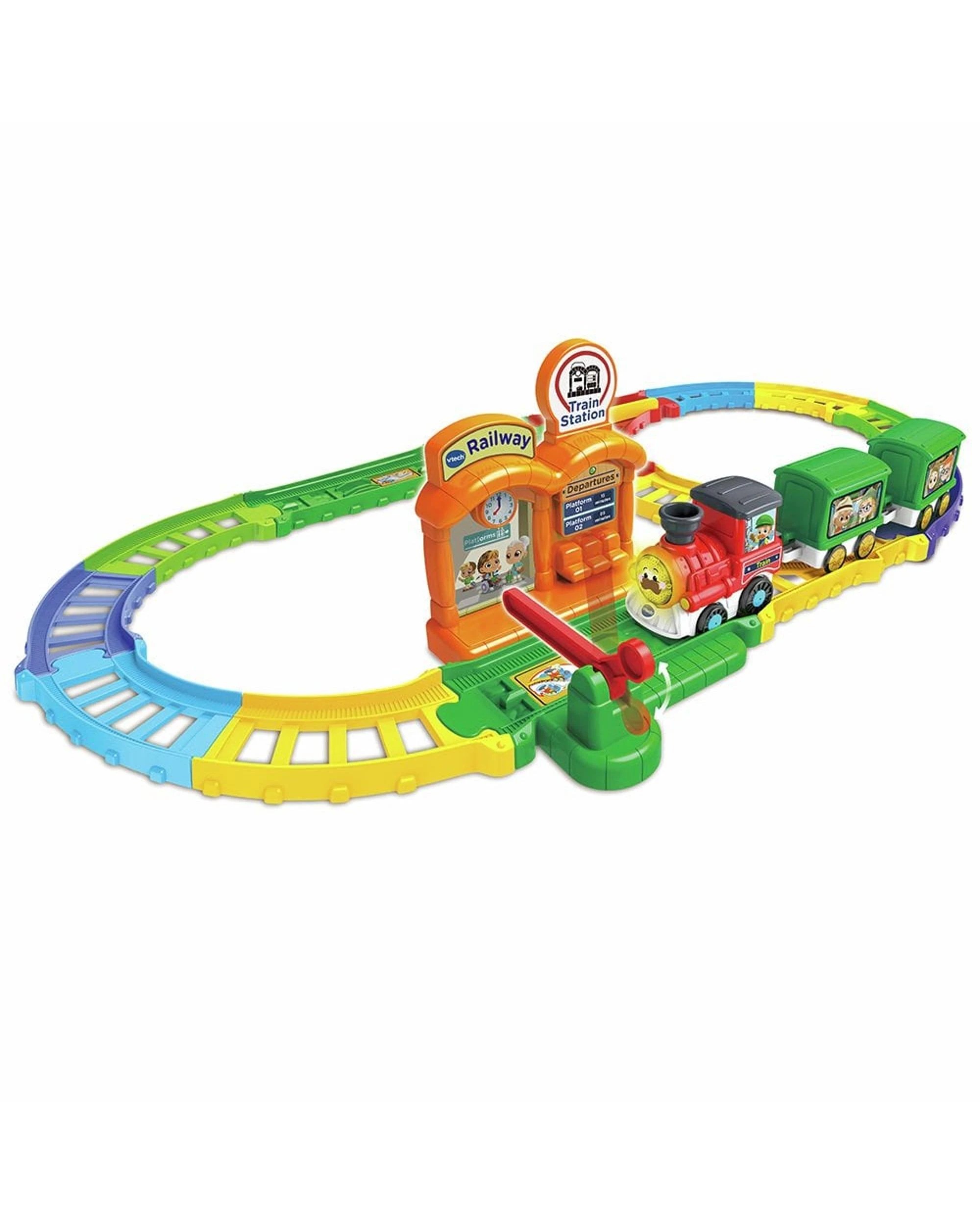2 VTech Toot-Toot Drivers Chug and Learn Train Set, 2 of 5