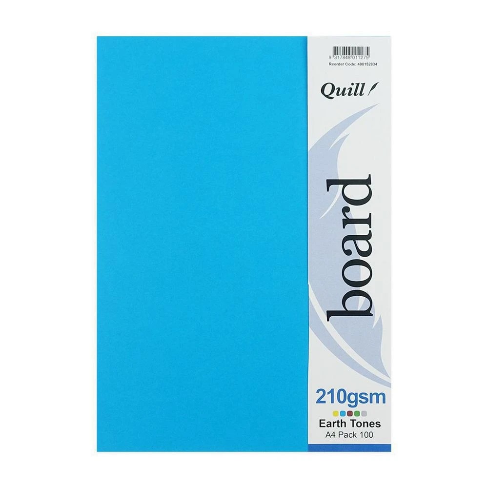 2 Quill A4 Board 210gsm Earth 100 Pack, 2 of 2