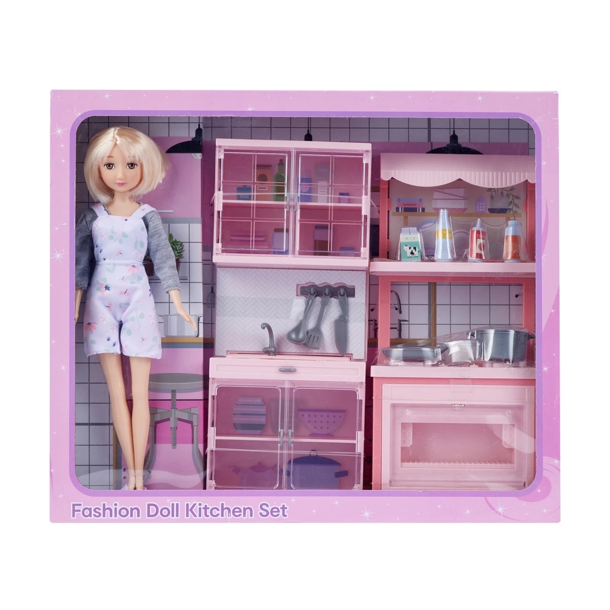 9 12 Piece Fashion Doll Kitchen Set, 9 of 10