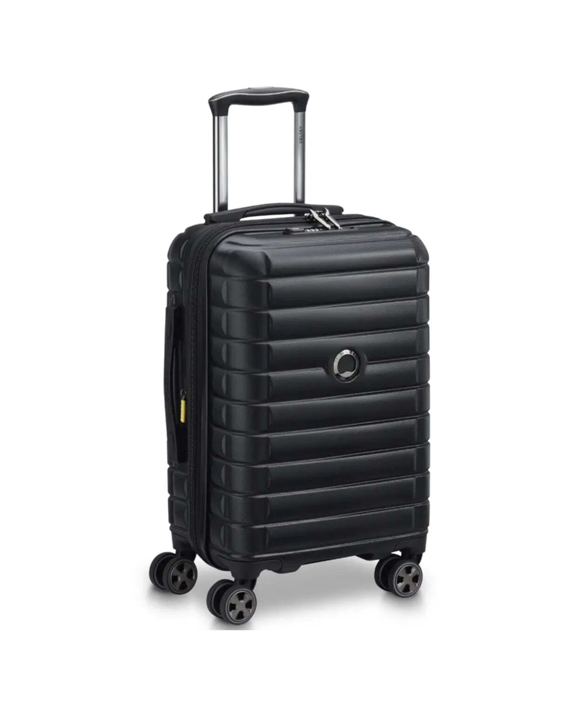 2 Delsey Shadow 5.0 - 55 cm Expandable Cabin Suitcase TSA Lock Polycarbonate - Black, 2 of 7