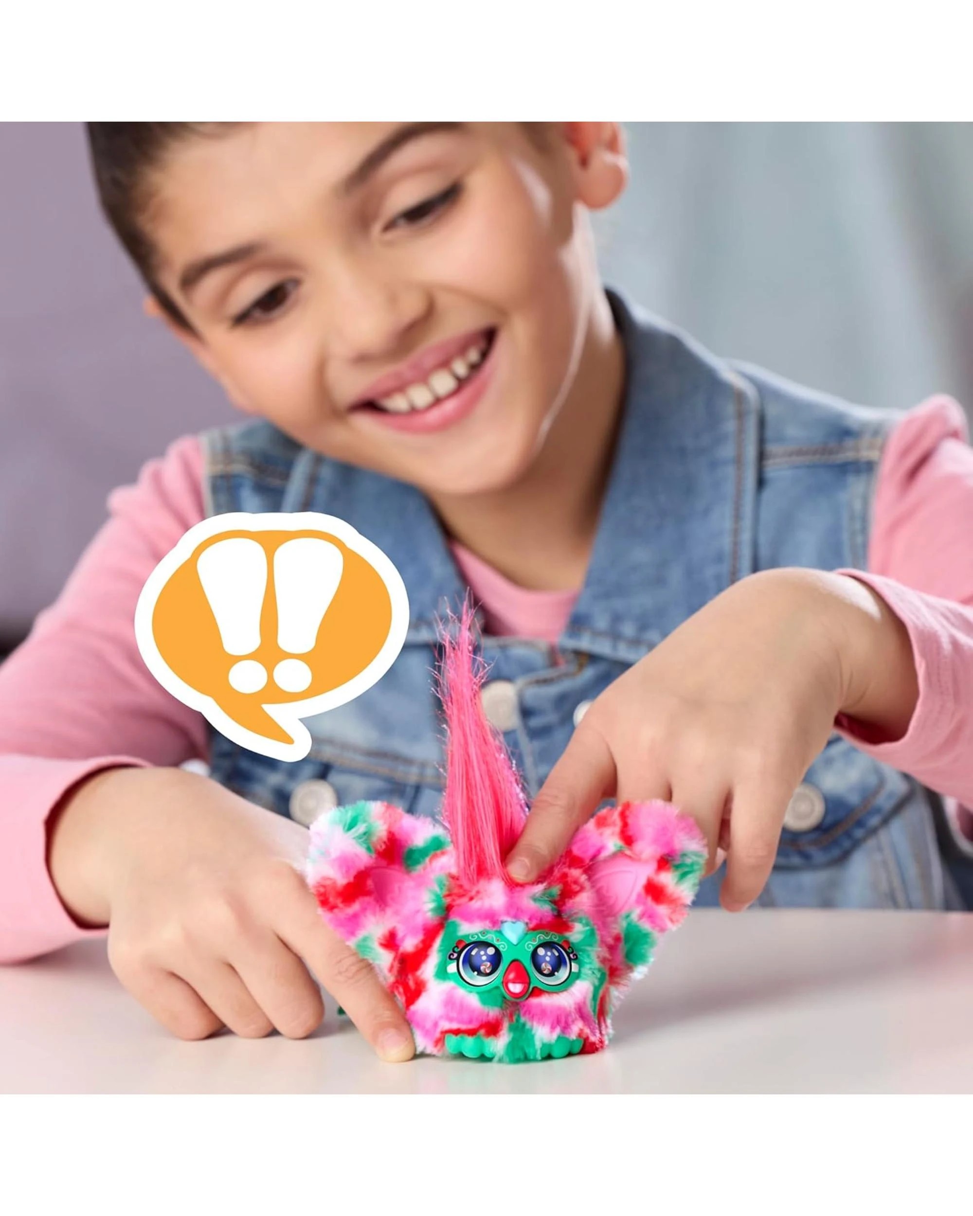 6 Furby Furblets Pep-Mint Christmas Furblet, 6 of 8