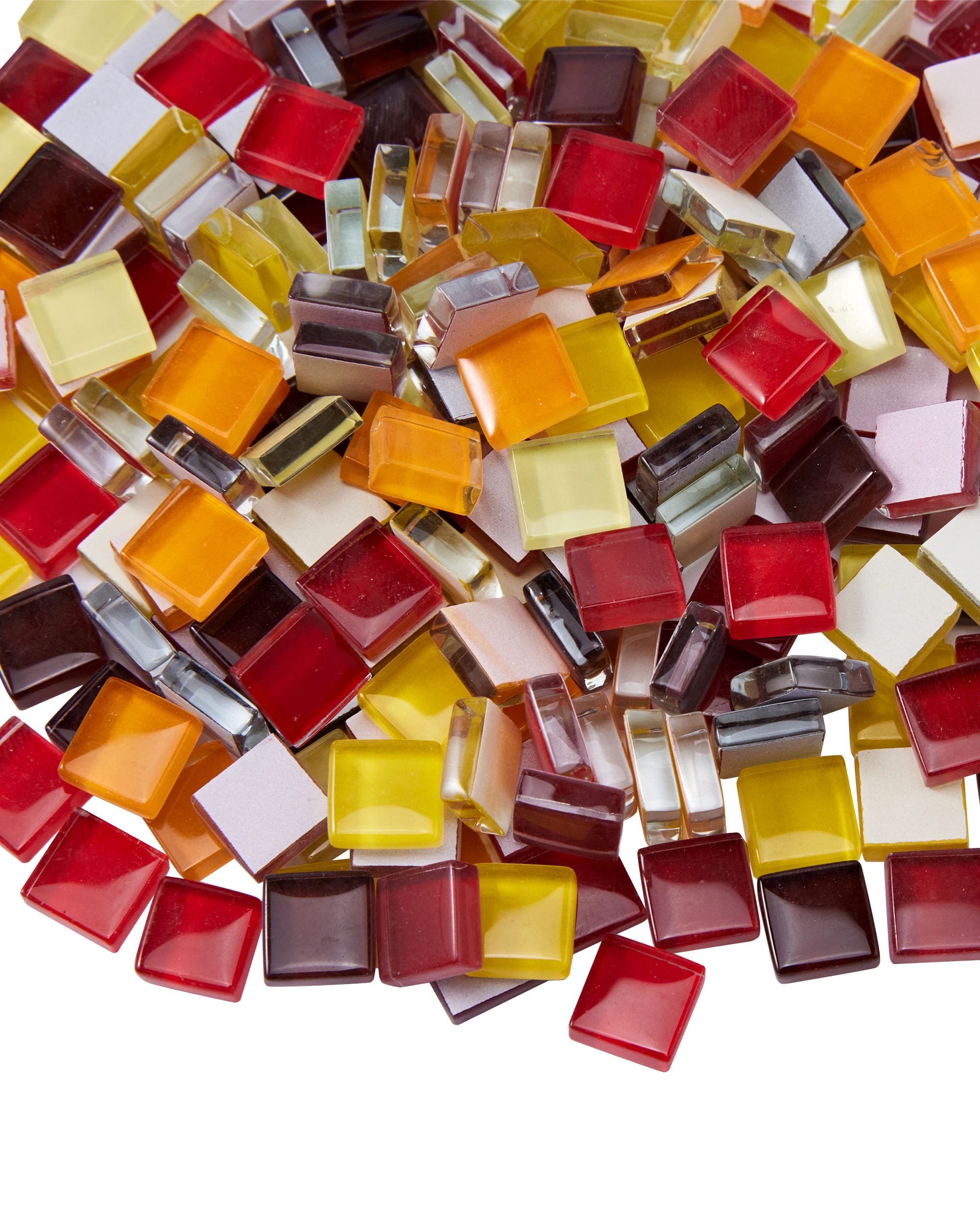 3 Mosaic Glass Tiles - Sunset, 3 of 3