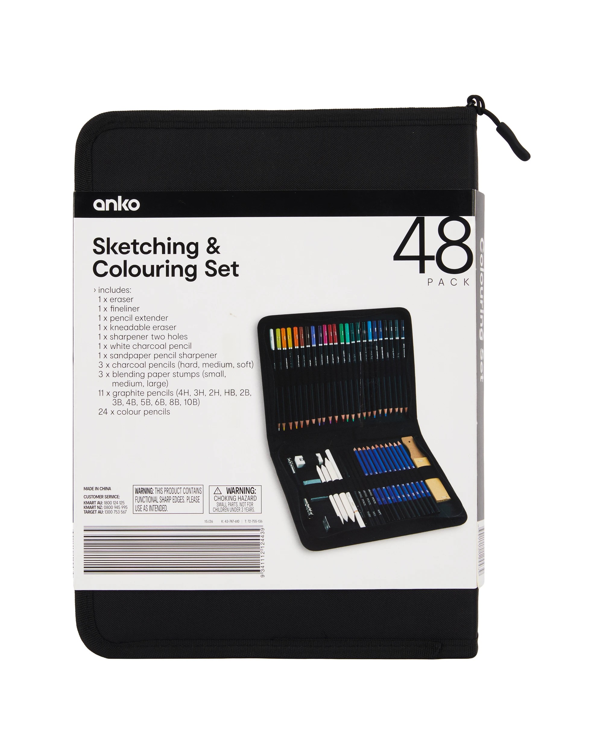 8 48 Pack Sketching and Colouring Set, 8 of 8