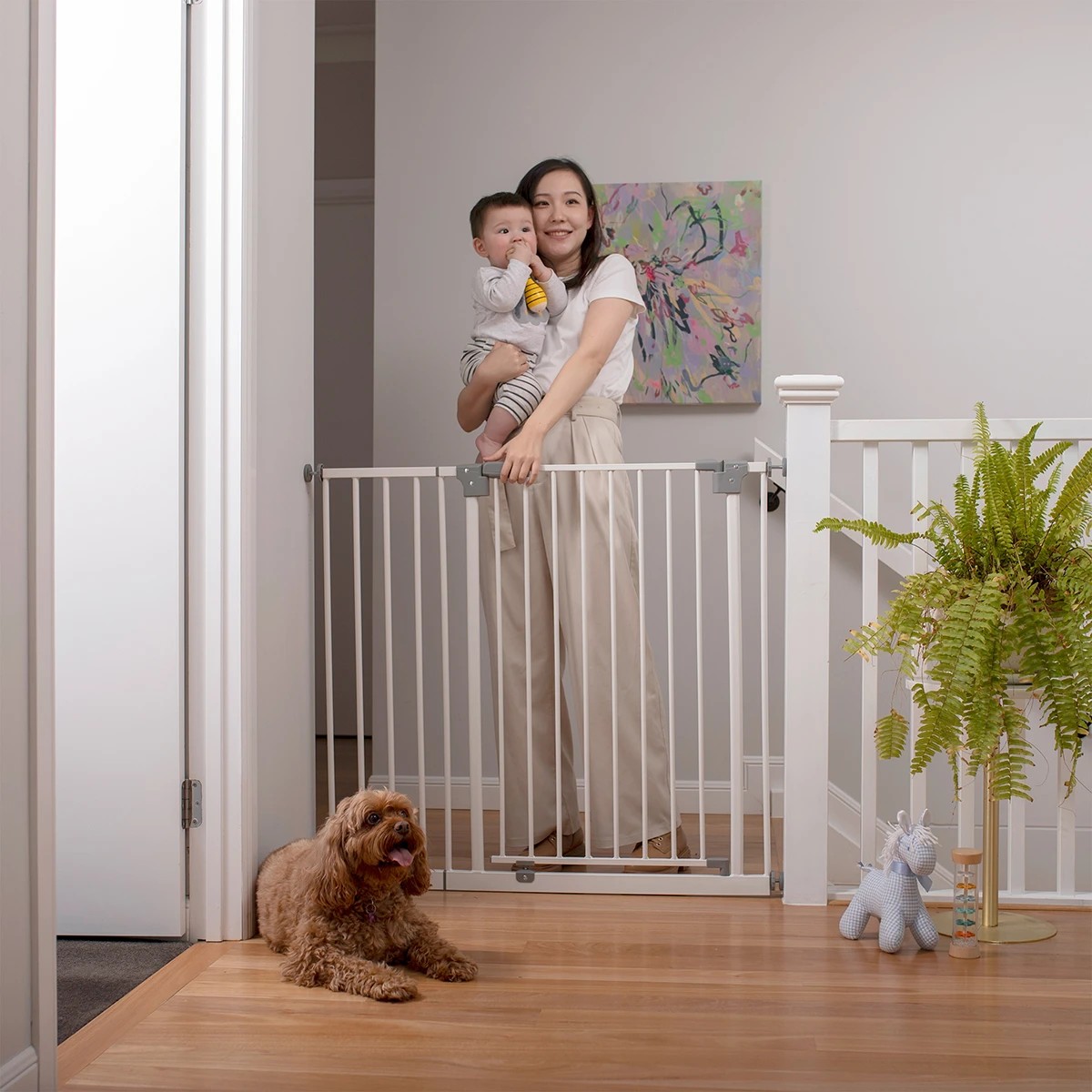 4 Tall and Wide Metal Gate with Extensions, 4 of 5