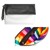 BLACK/MATT SILVER RAINBOW