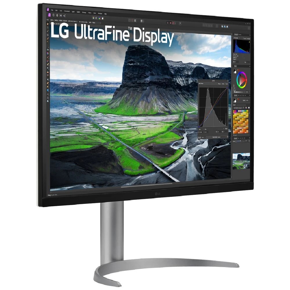 2 LG UltraFine 32" 4K 60Hz IPS USB-C 90W PD Monitor 32UQ850V, 2 of 10