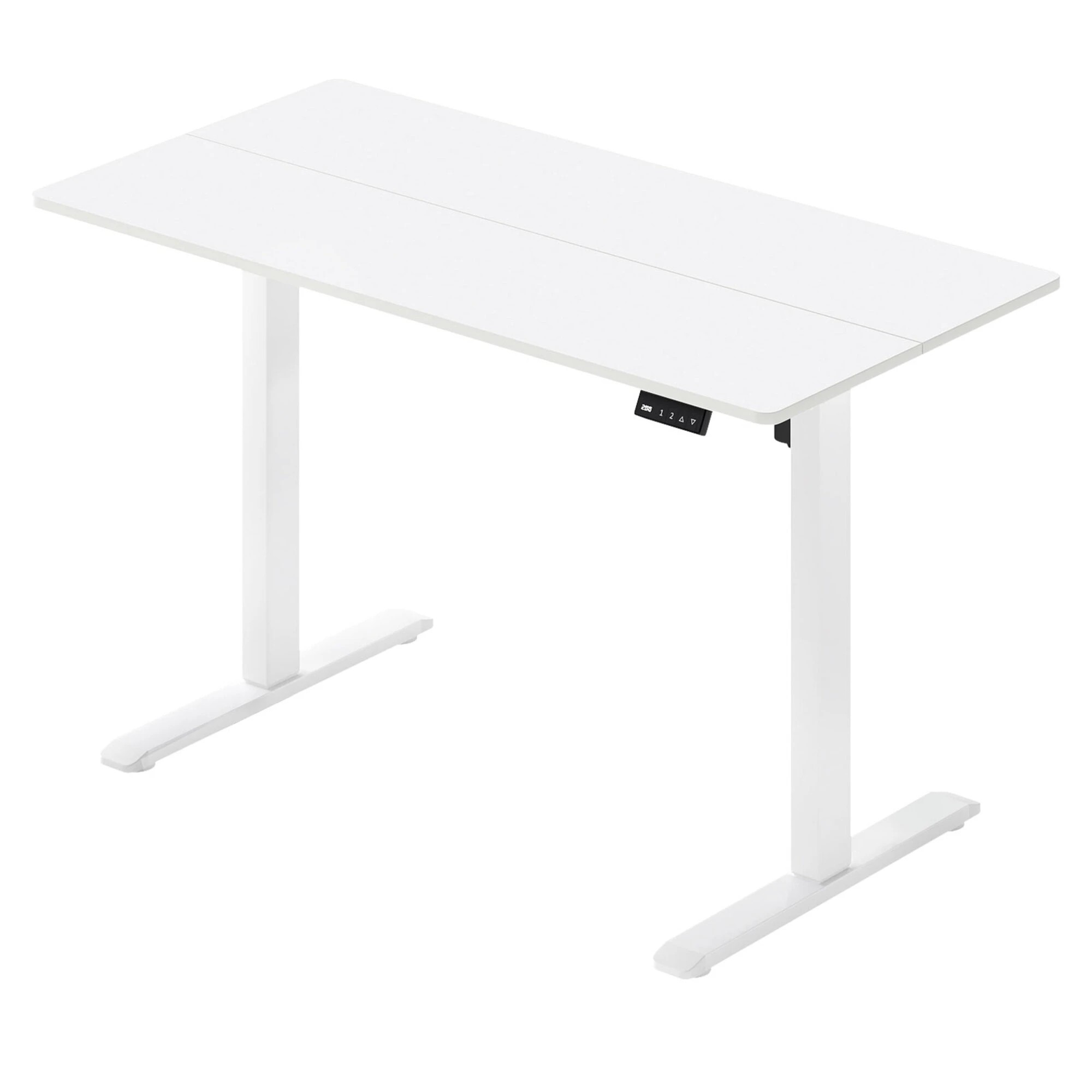 1 Levede Electric Standing Desk 110cm - White, 1 of 9