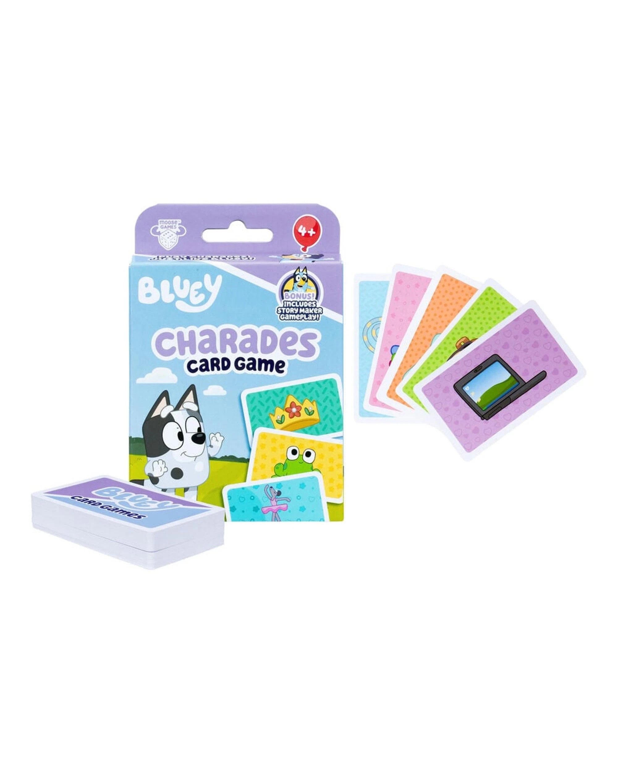 2 Bluey Charades Card Game, 2 of 5