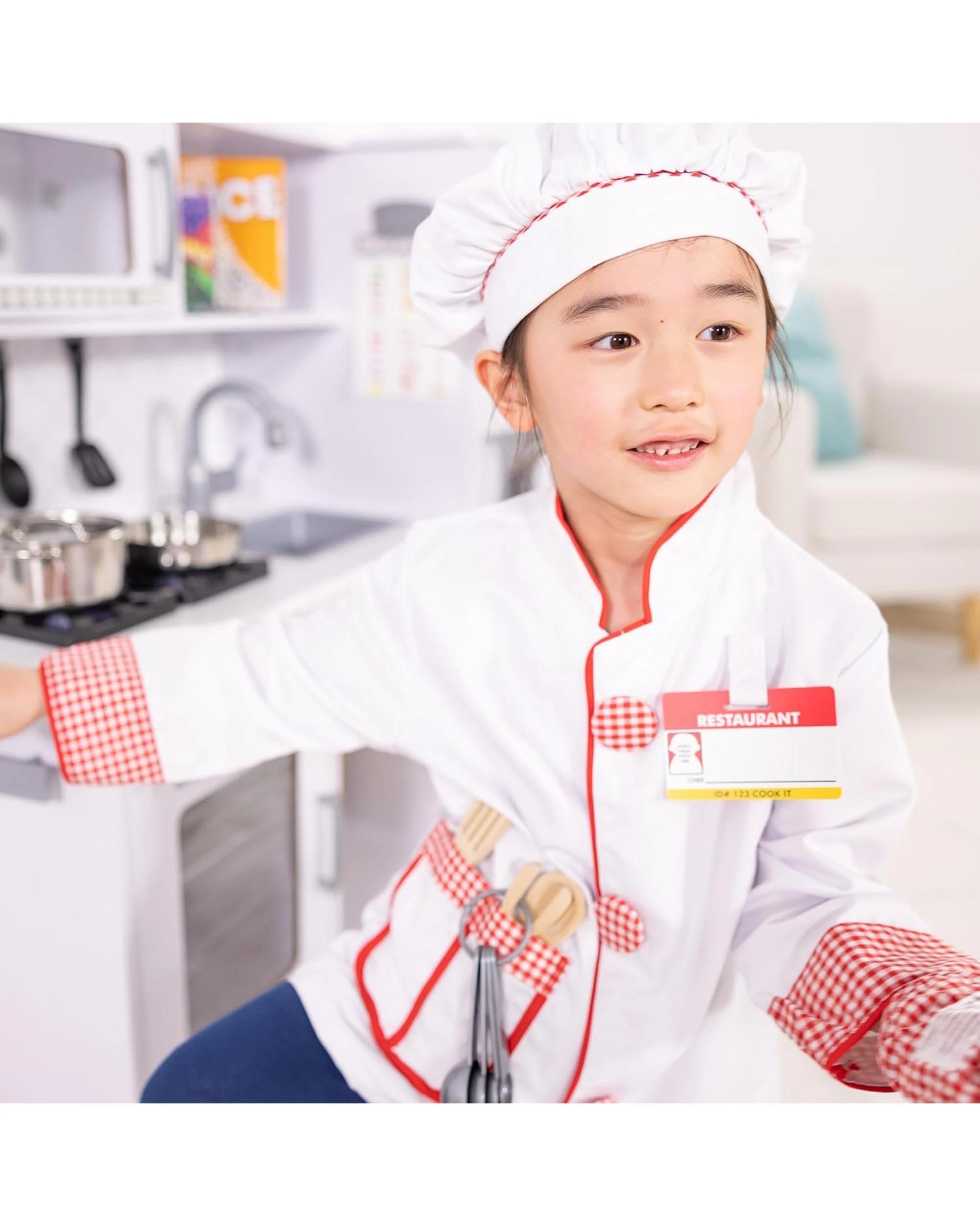 4 Melissa and Doug Chef Role Play Costume Set, 4 of 4