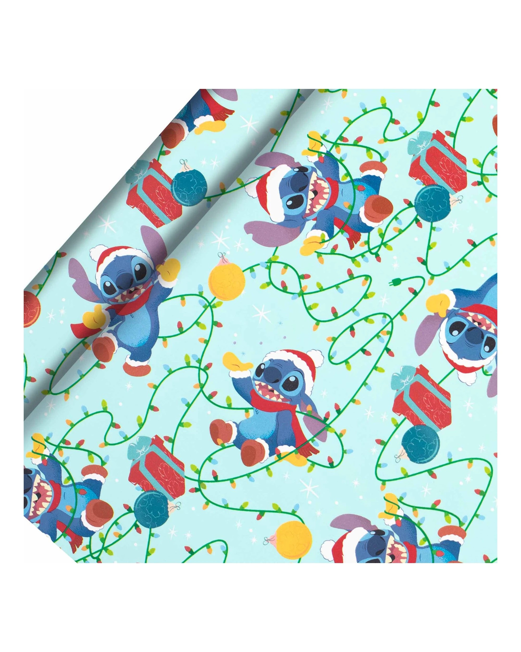 3m Christmas Wrapping Paper - Stitch - Kmart
